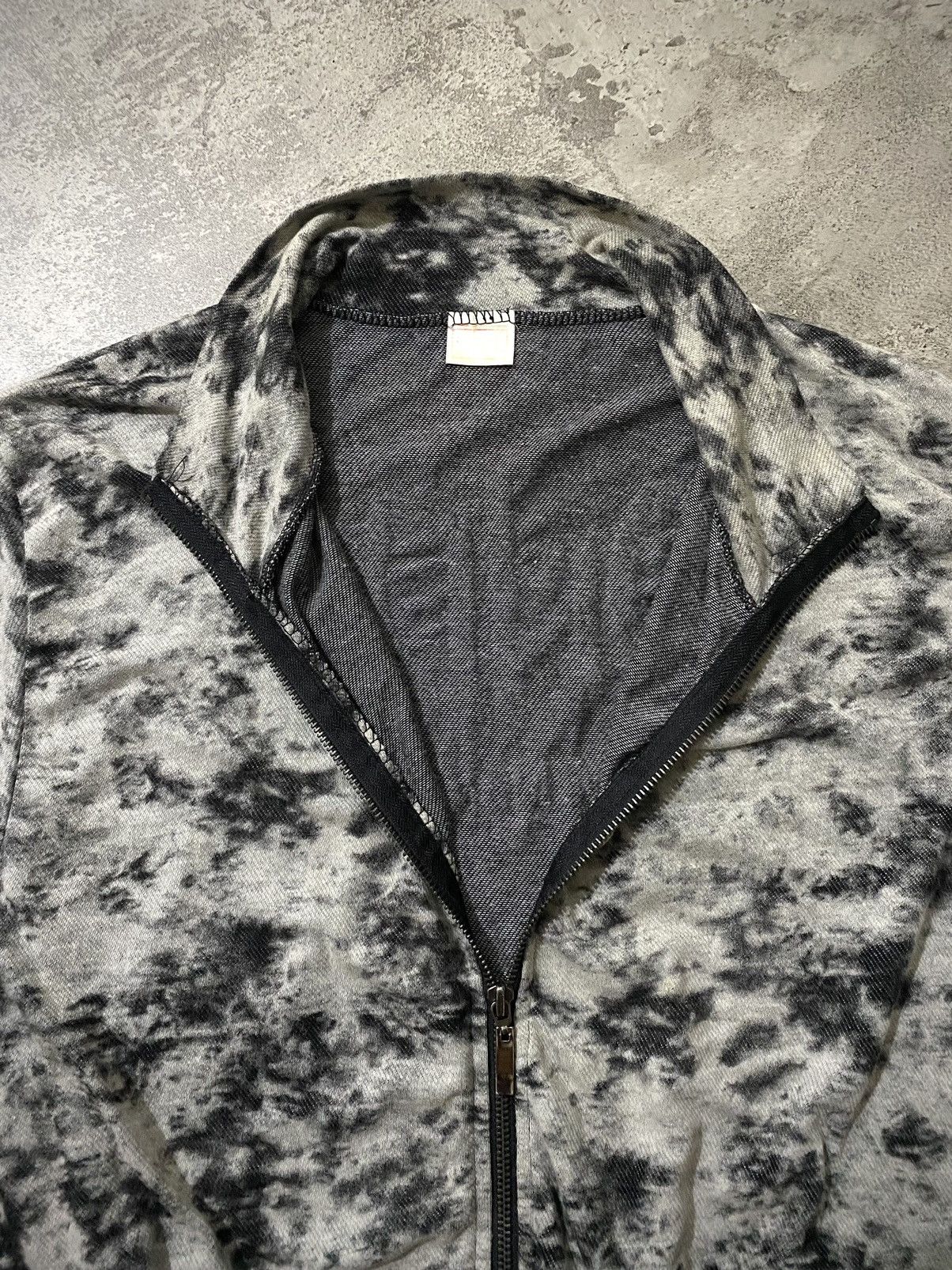 Tornado Mart Y2k unknow brand acid wash grunge zip cotton bomber Size US XL / EU 56 / 4 - 4 Thumbnail