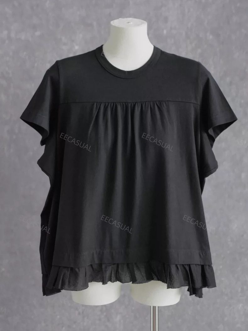 Other Comme Des Garcons T-shirt short sleeve top with black cott Size M / US 6-8 / IT 42-44 - 3 Thumbnail