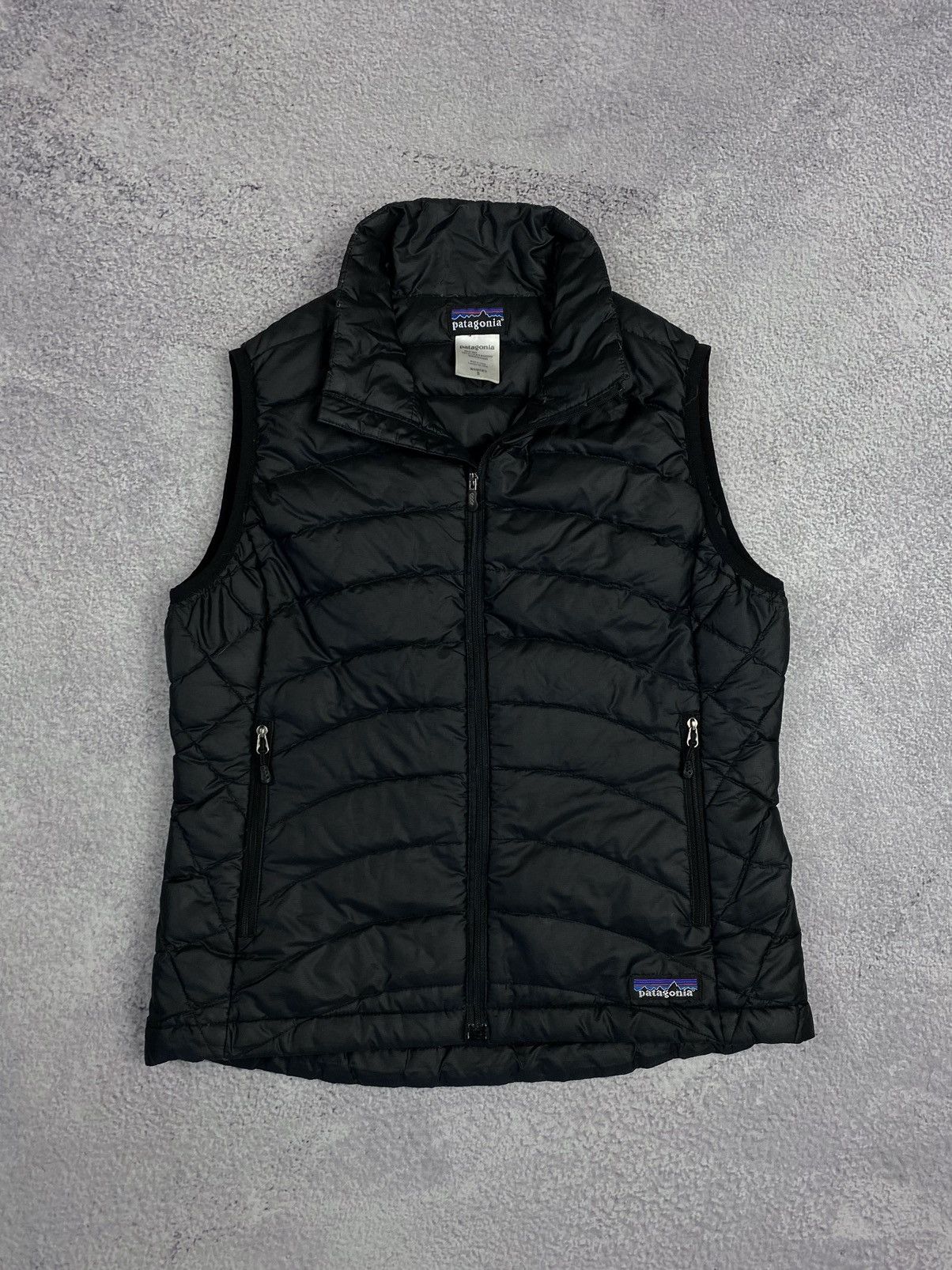 Patagonia Patagonia Goose Down Black Slim Vest Ful Zip Jacket Size S / US 4 / IT 40 - 1 Thumbnail