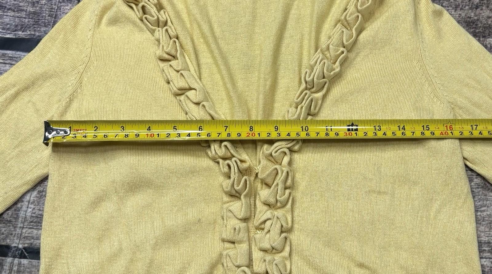Other Moda International Cardigan Sweater Womens S Cashmere Silk Size S / US 4 / IT 40 - 9 Thumbnail