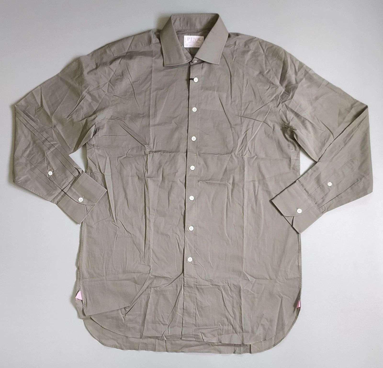 Thomas Pink Thomas Pink Classic Fit Mussoletta Formal Shirt T 0025 Size US S / EU 44-46 / 1 - 2 Thumbnail