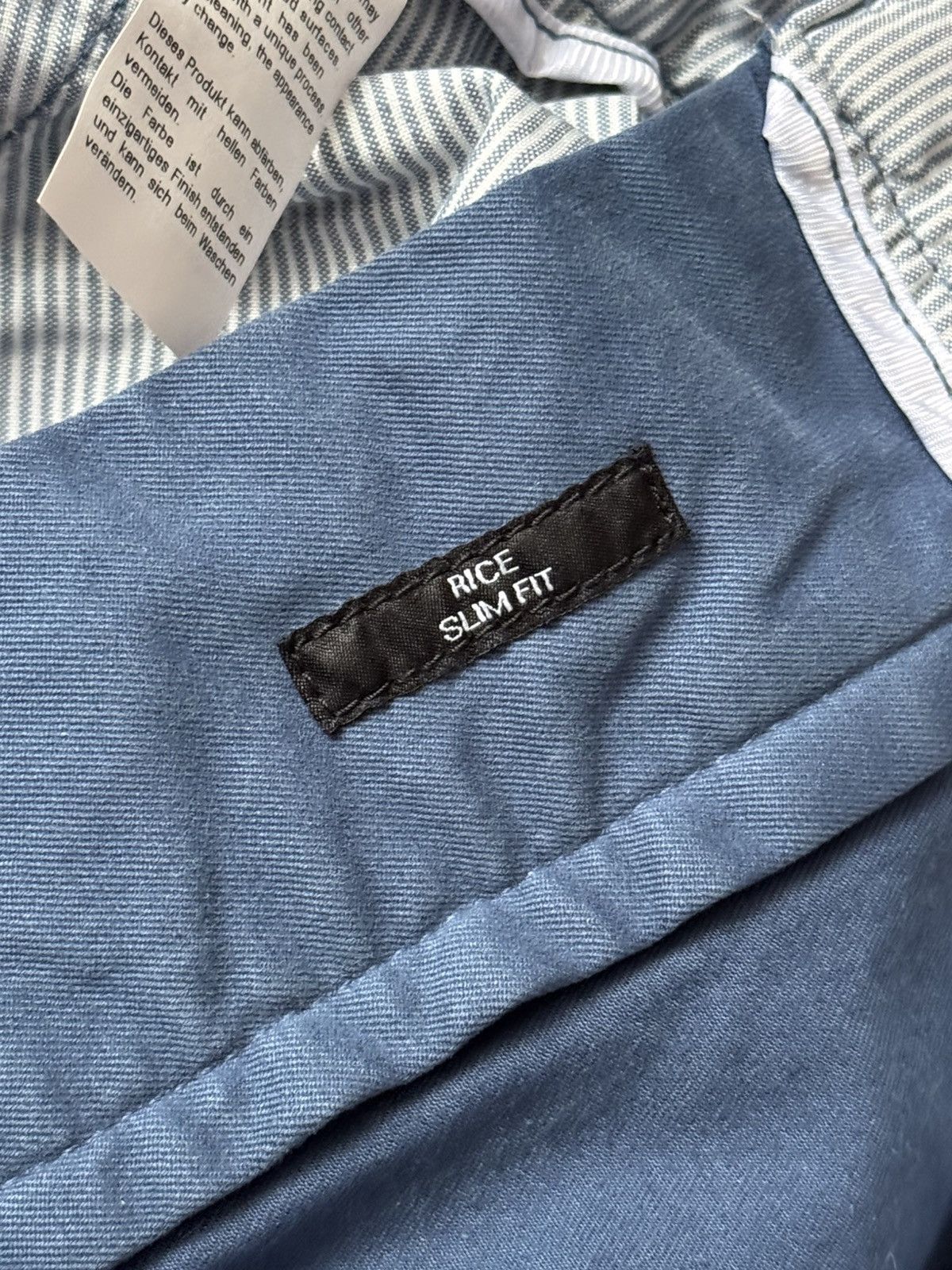 Hugo Boss Hugo boss 34 blue chino pant trouser Jean casual Size US 34 / EU 50 - 13 Thumbnail