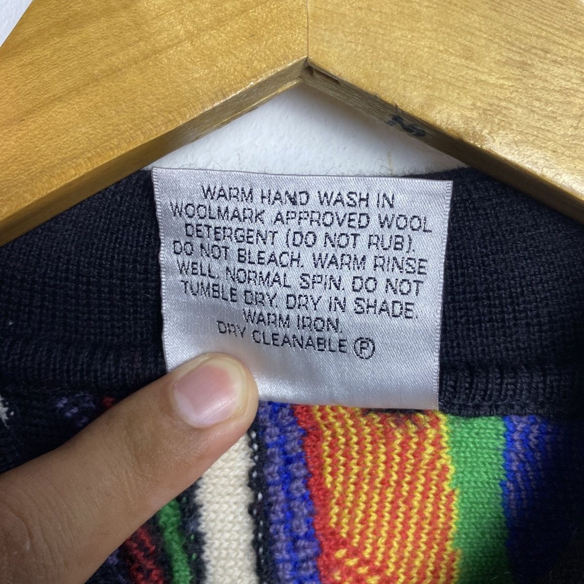 Coogi Meeroo Coogi Style Vintage 3D Cable Knit Size US M / EU 48-50 / 2 - 8 Thumbnail