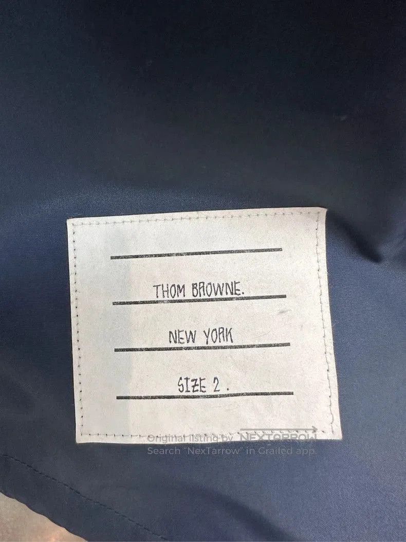 Thom Browne Thom Browne Blue Pilot Jacket. Size US S / EU 44-46 / 1 - 3 Thumbnail