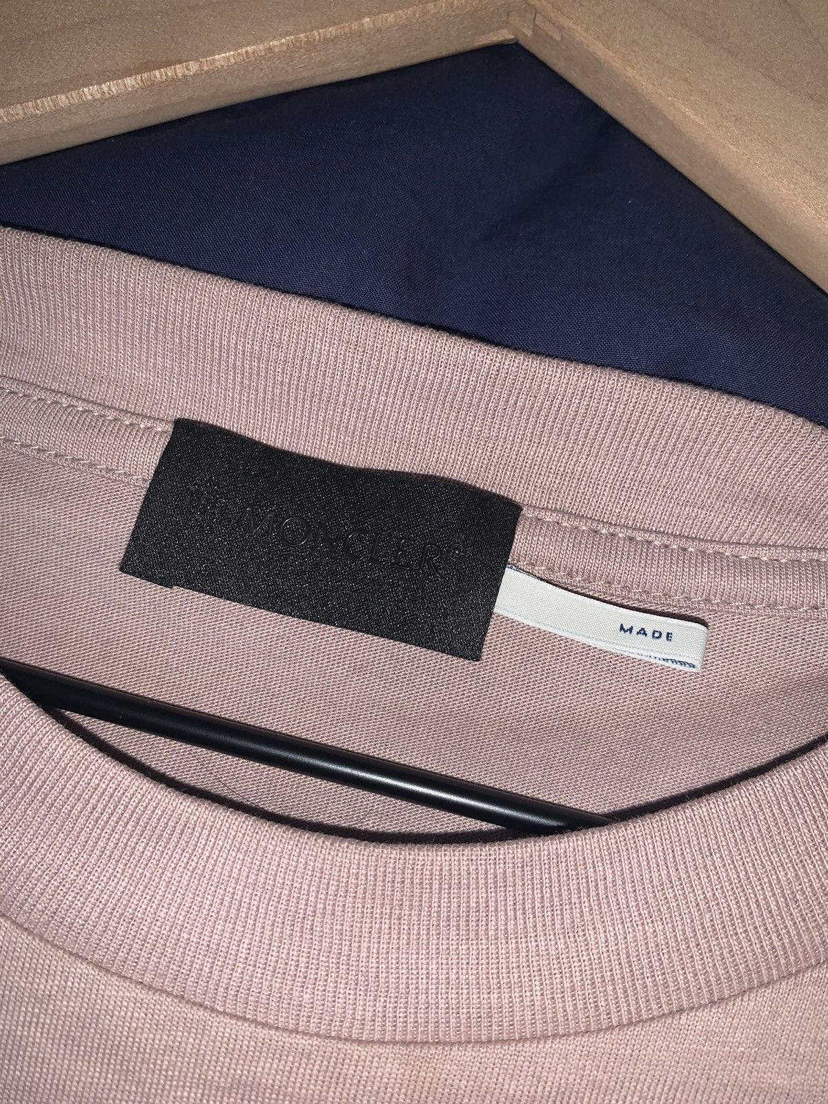 Moncler Rose pink Moncler athletic tee Size US XXL / EU 58 / 5 - 4 Thumbnail
