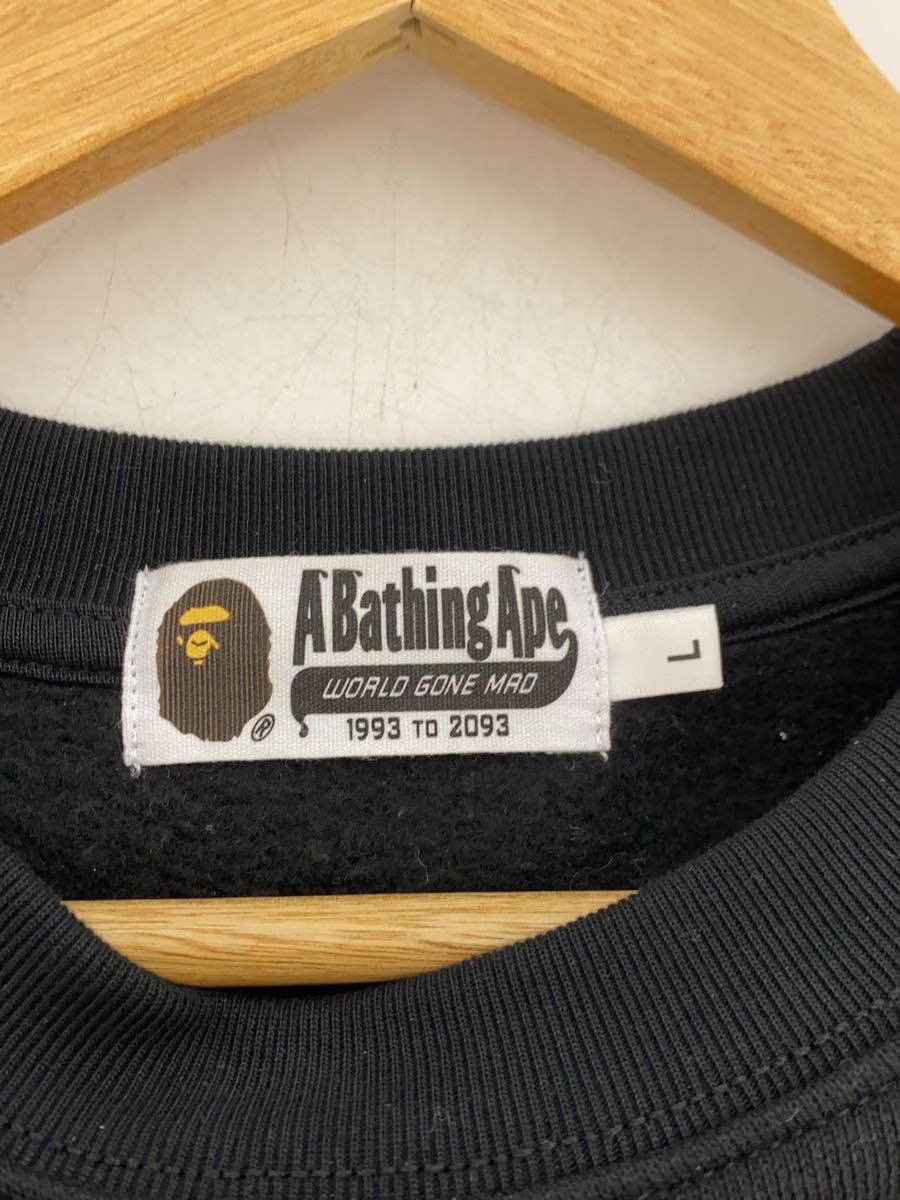 Bape BAPE Bape Sport Graphic Fleece Lining Ctn Crewneck Black Size US L / EU 52-54 / 3 - 3 Thumbnail