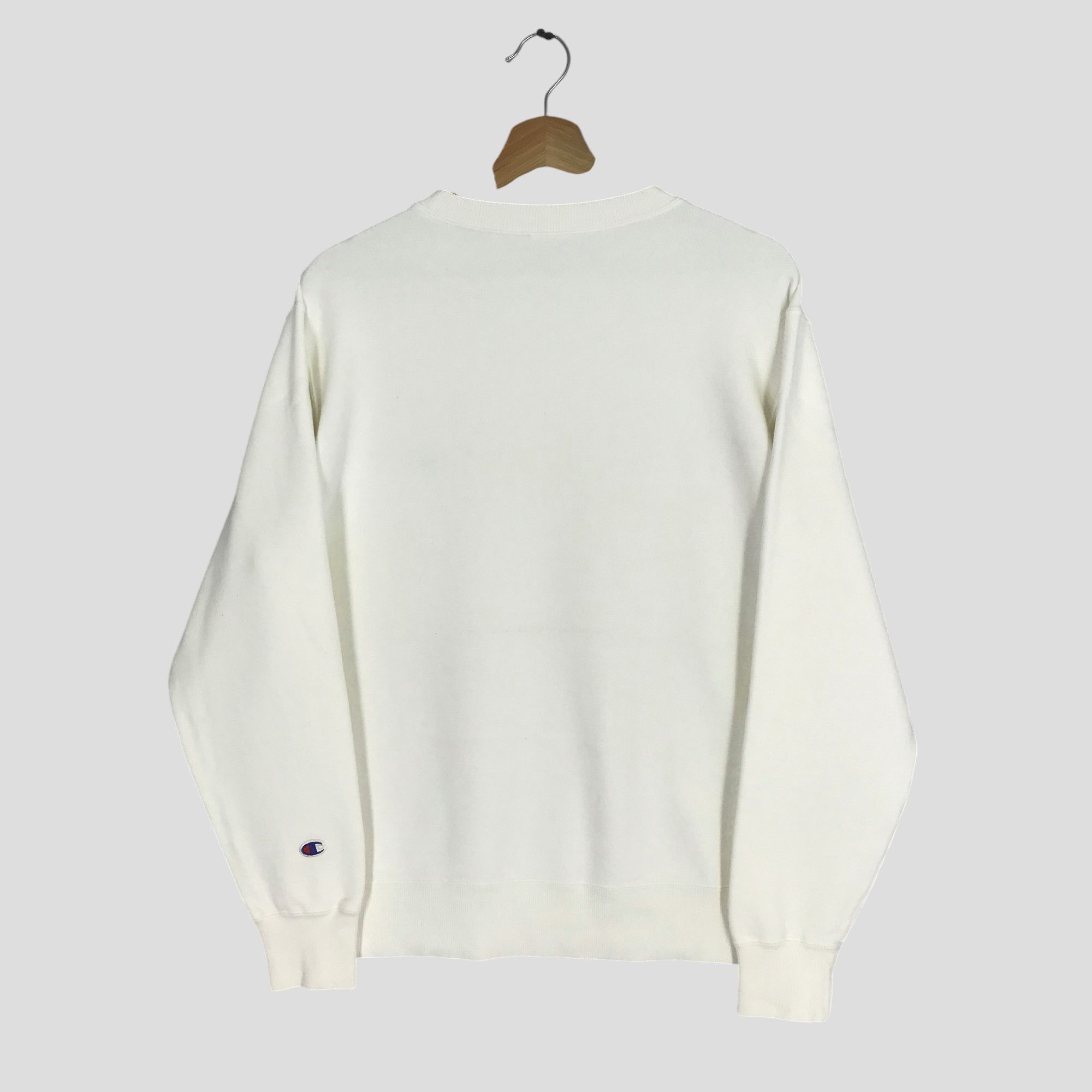 Champion vintage white champion sweatshirt x-large - 307 Size US XL / EU 56 / 4 - 8 Thumbnail