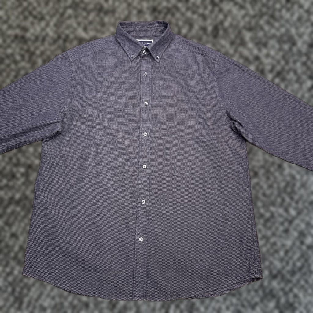 Charles Tyrwhitt Charles Tyrwhitt Classic Fit Shirt Mens Large Gray Button Up Size US L / EU 52-54 / 3 - 1 Thumbnail