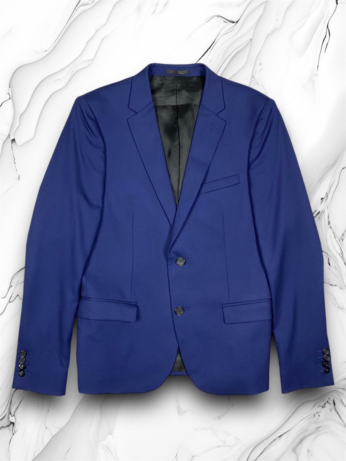 Designer Vintage The Kooples Wool Viscose French Designed Blazer og Size 46R - 1 Thumbnail