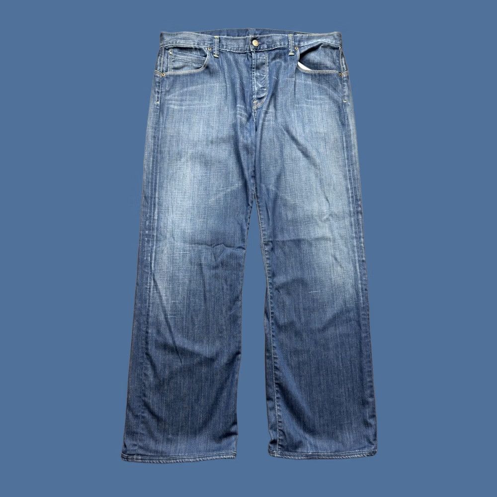 Citizens Of Humanity Citizens of Humanity Evans Jeans Men 38X31 Blue Denim Relaxed Button Fly 5-Pocket Regular In USA Vintage No USA City Classic Size US 38 / EU 54 - 1 Thumbnail