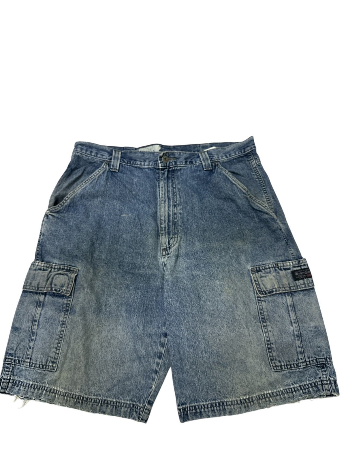Kapital Wrangler Capenter Pocket Short Pants Denim🎌💥 Size US 34 / EU 50 - 1 Thumbnail