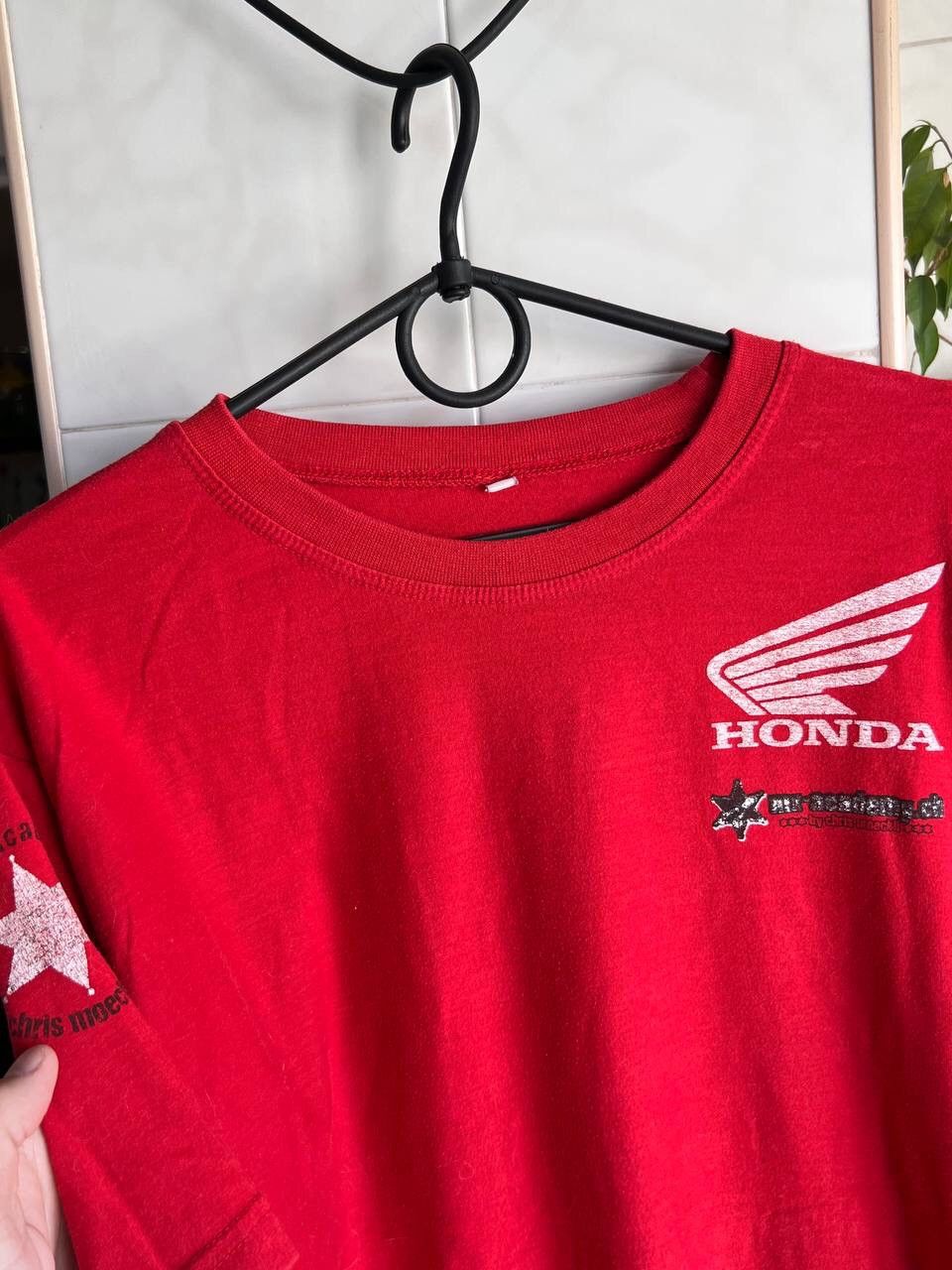 Honda × Vintage Vintage Honda Racing Moto Tee Shirt Y2K Japan Style Size US L / EU 52-54 / 3 - 7 Thumbnail
