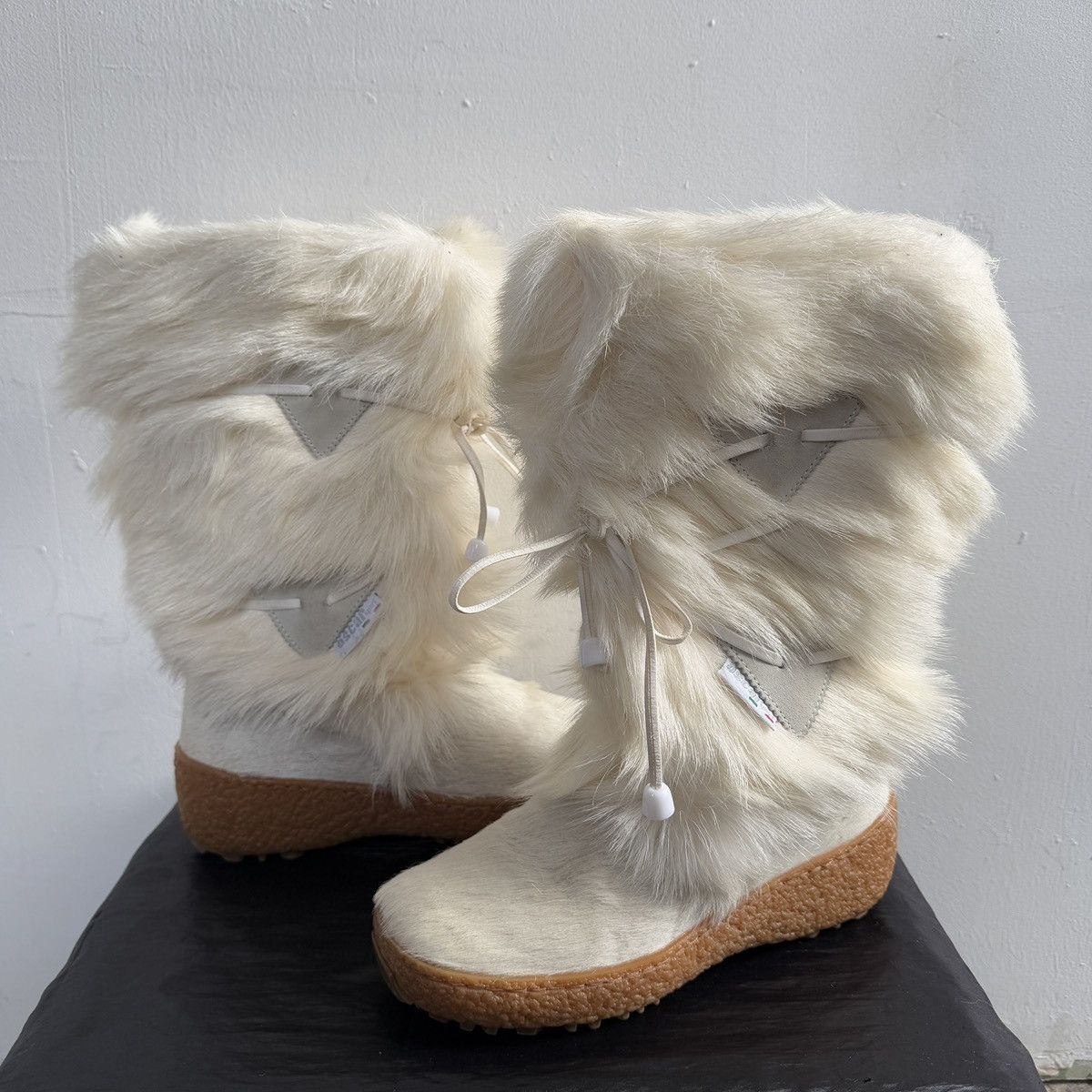 If Six Was Nine Oscar Sport Faux Fur Winter Boots Size US 5.5 / IT 35.5 - 3 Thumbnail