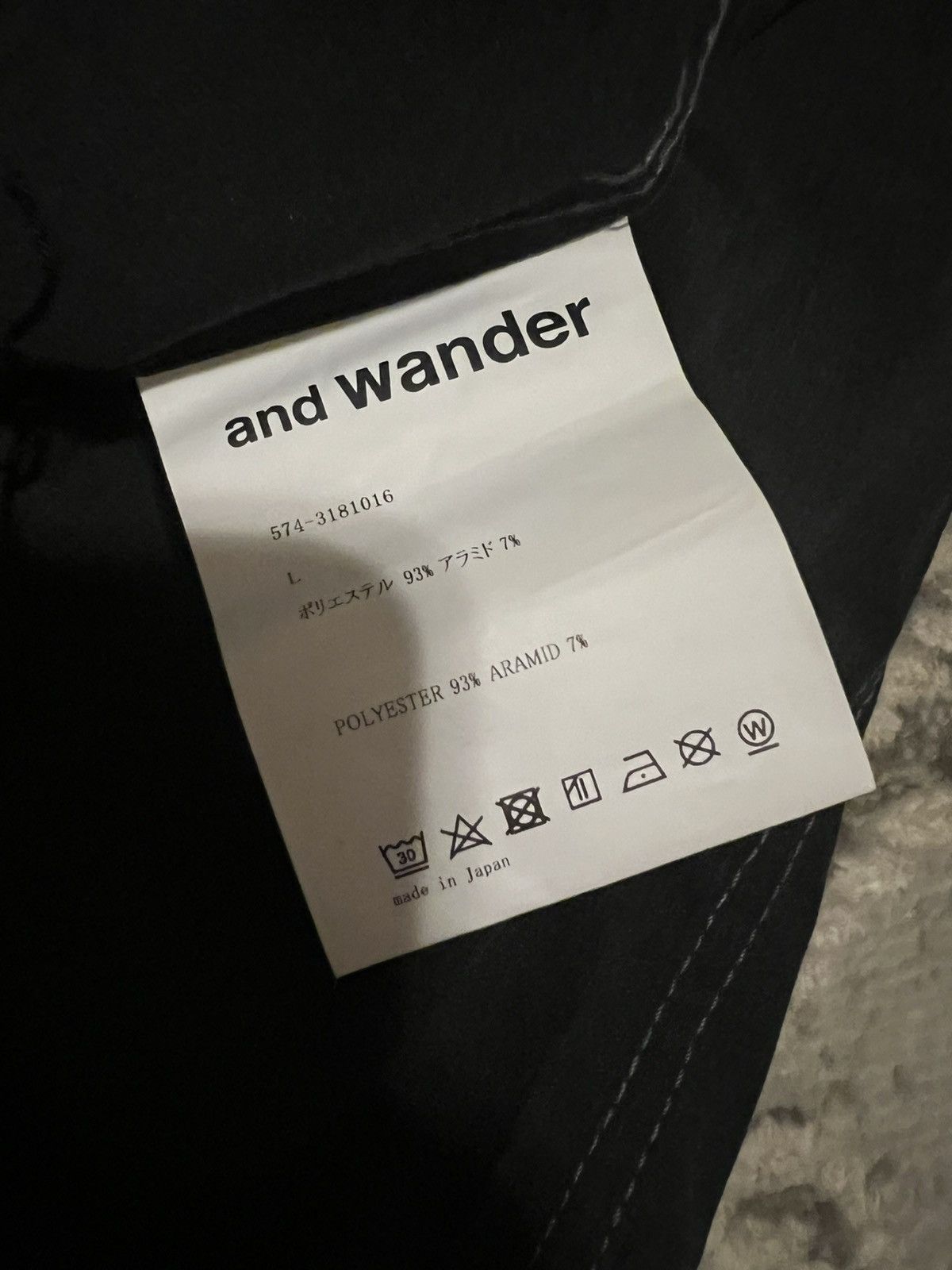And Wander And Wander Aramid Hoodie- Charcoal Size L Size US L / EU 52-54 / 3 - 5 Thumbnail
