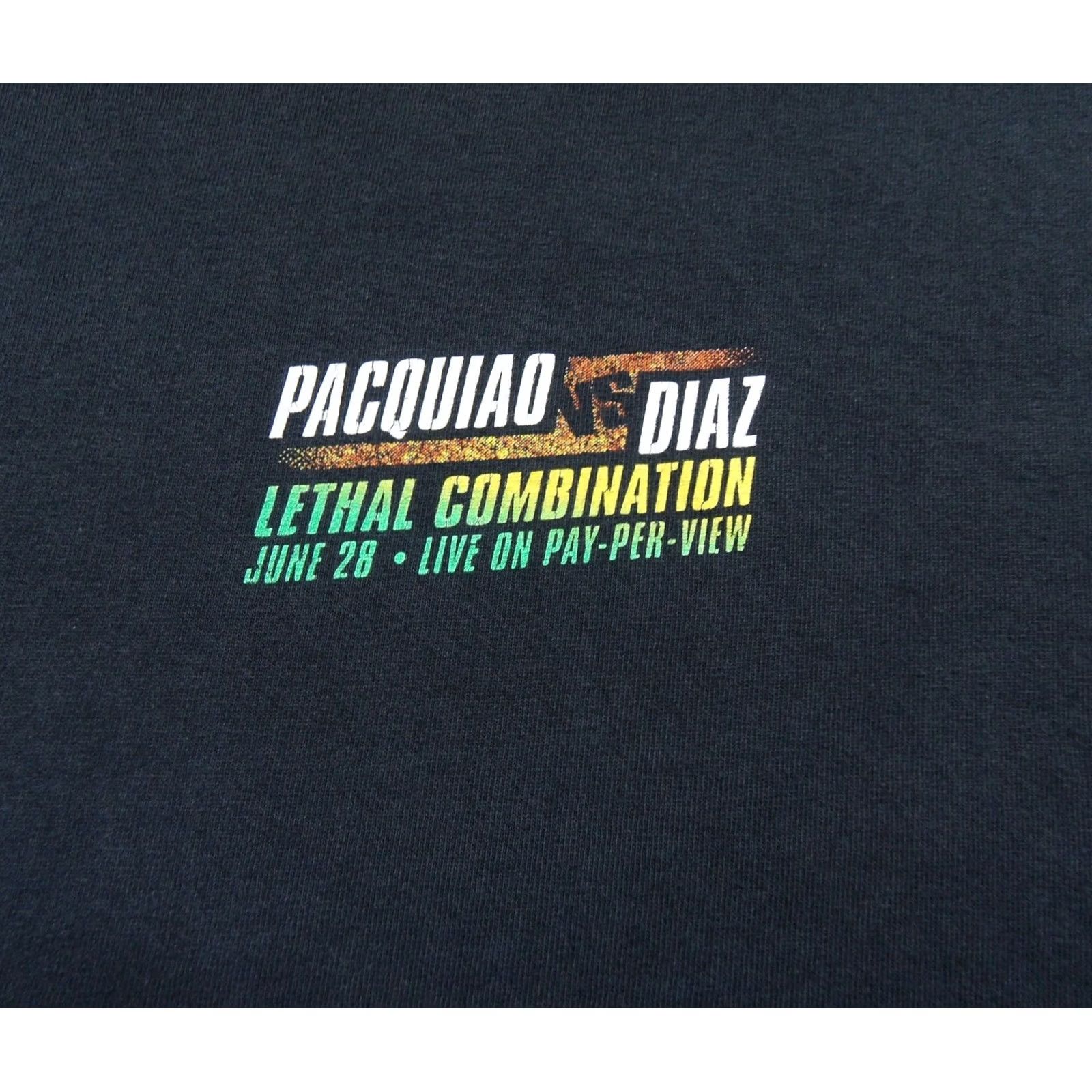 Vintage Vintage Manny Pacquiao Shirt Mens XL Black Boxing Tee David Diaz 2008 Pacquiao Shirt Mens XL Black Boxing Tee 2008 Size US XL / EU 56 / 4 - 6 Thumbnail