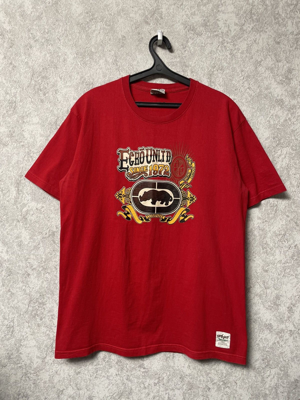 Ecko Unltd. Vintage Ecko Unltd Big Logo Rap T-Shirt Size US XL / EU 56 / 4 - 1 Thumbnail