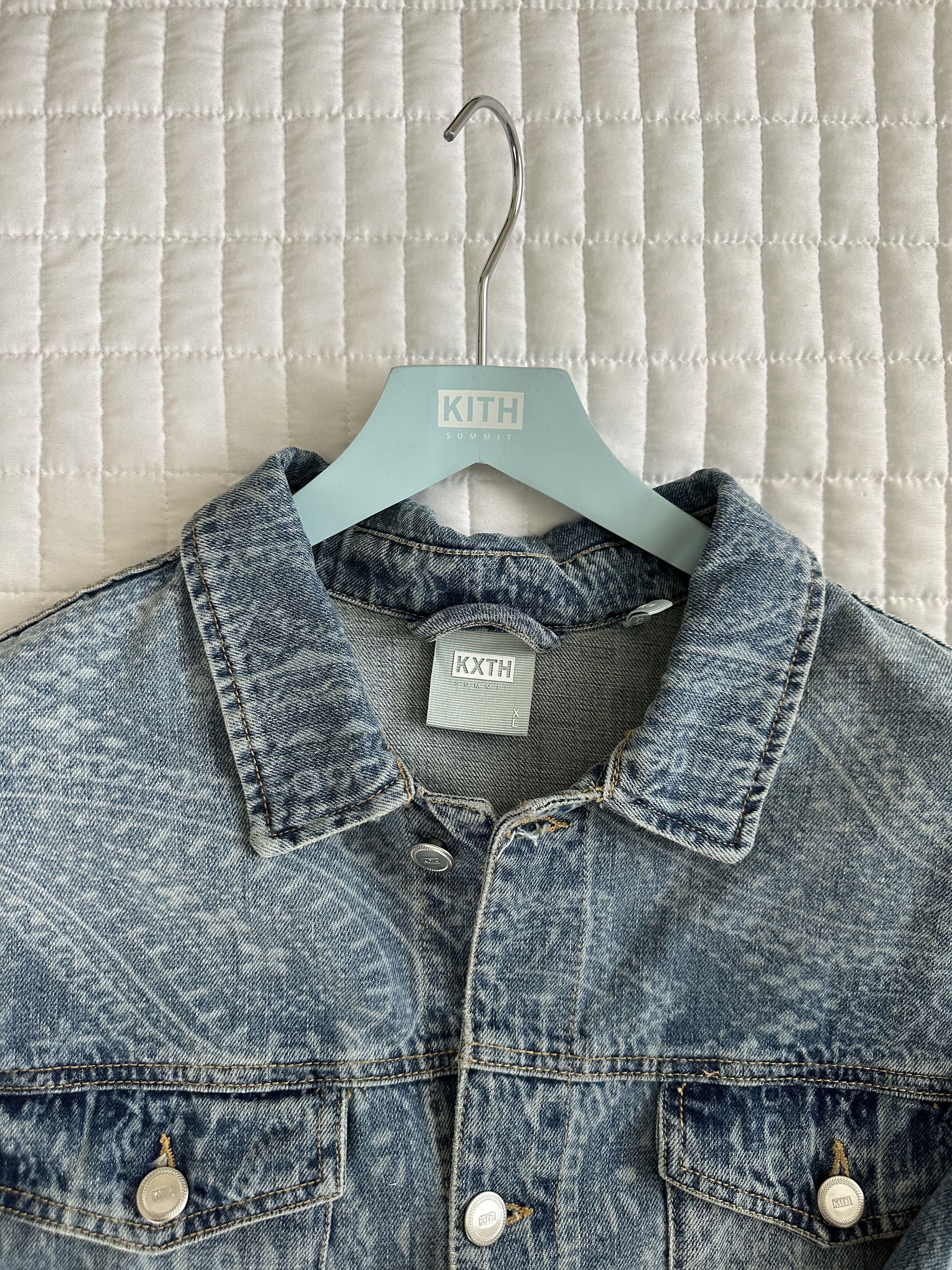 Kith Kith Laight Denim Jacket Summit Size US XL / EU 56 / 4 - 11 Thumbnail