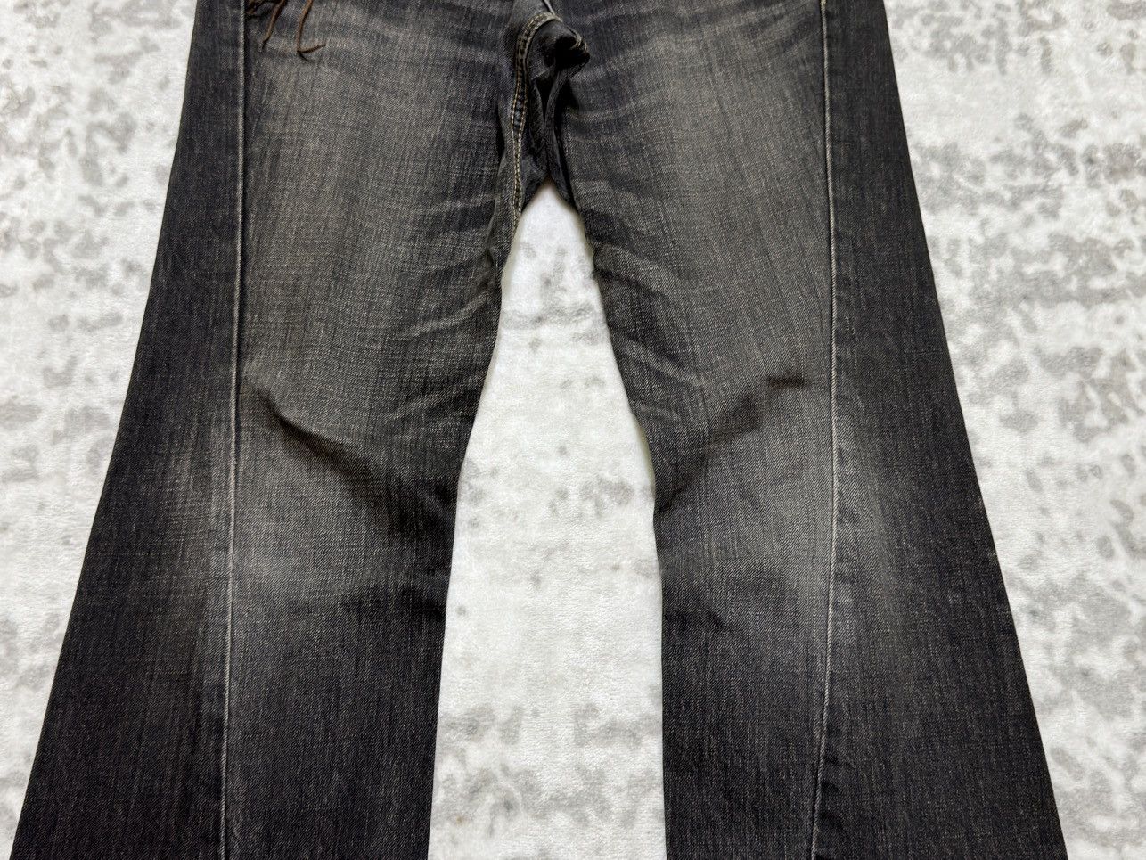 Lee Vintage Lee Flared Claw Mark Honey Comb Spiral leg Denim Size US 32 / EU 48 - 6 Thumbnail