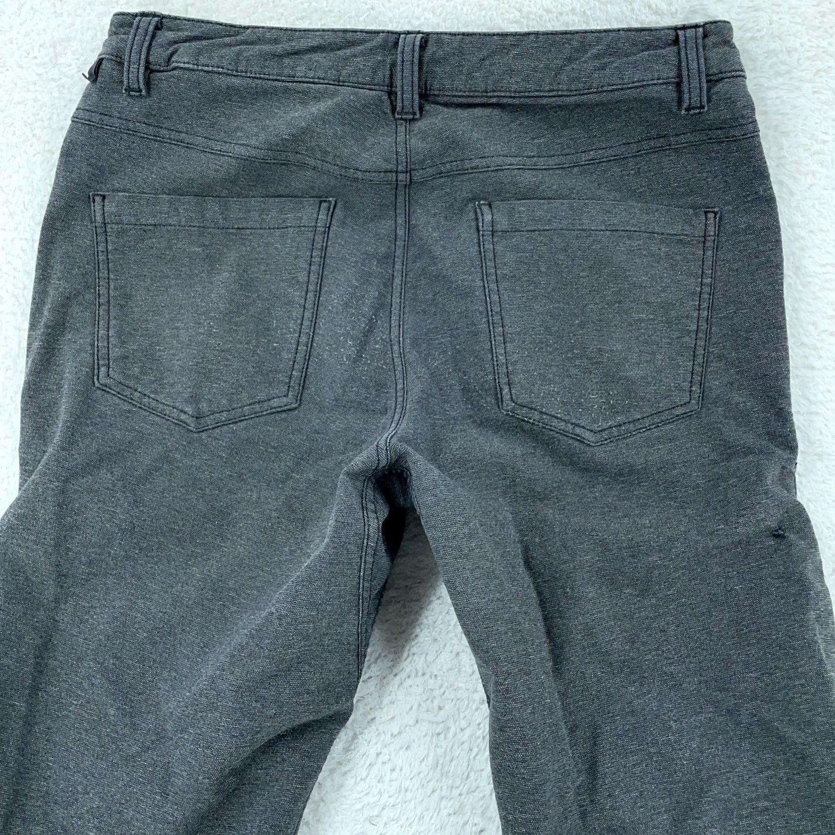 Lululemon Lululemon ABC Pants Mens FITS 32x30 Gray Stretch Slim Fit 5-Pockets Skinny Leg Pants Size US 32 / EU 48 - 2 Thumbnail