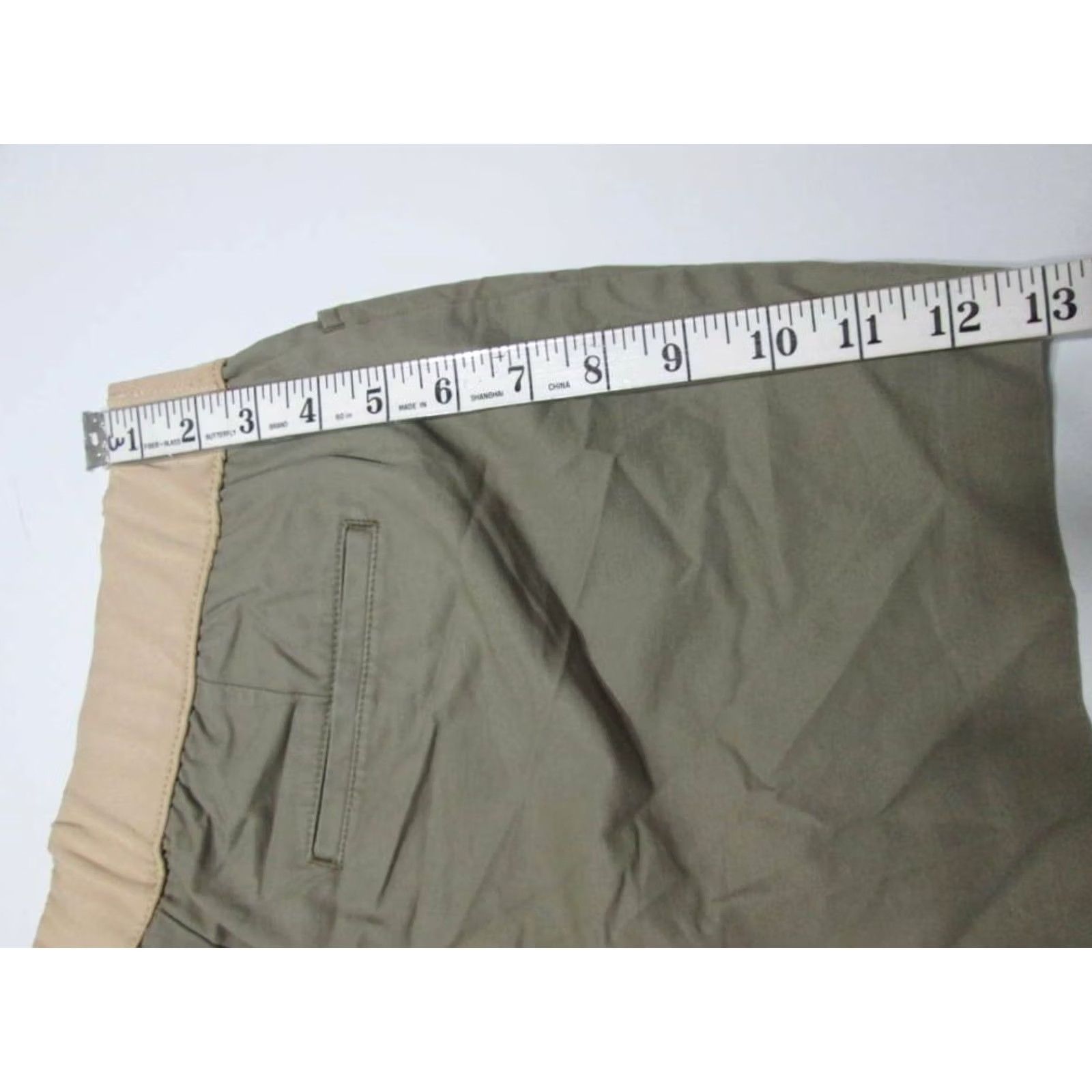 Gap Gap Maternity Shorts Gray Pull On Casual Womens Size 4 NWT Mom style Spring Summer Size 27" / US 4 / IT 40 - 6 Thumbnail