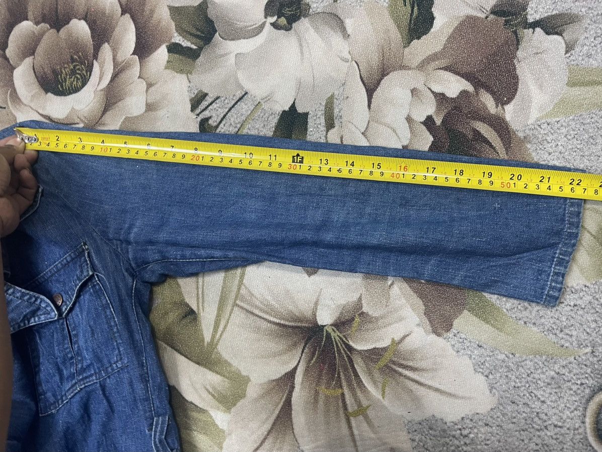 Vintage Canton X West Denim Jacket Streetwear Size US M / EU 48-50 / 2 - 8 Thumbnail