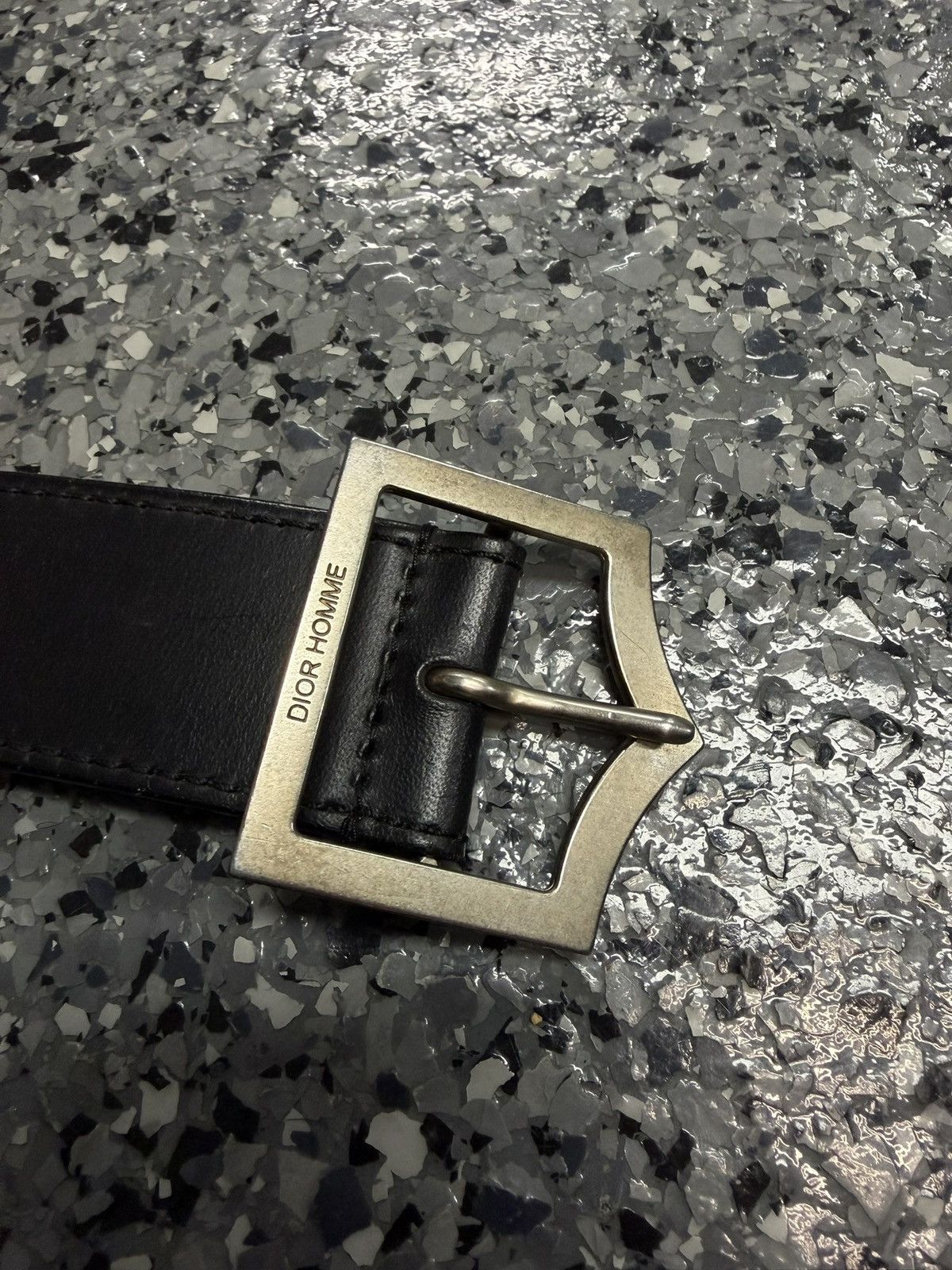 Dior Dior Homme D-Point Belt Black Size 85 Size 28 - 6 Thumbnail