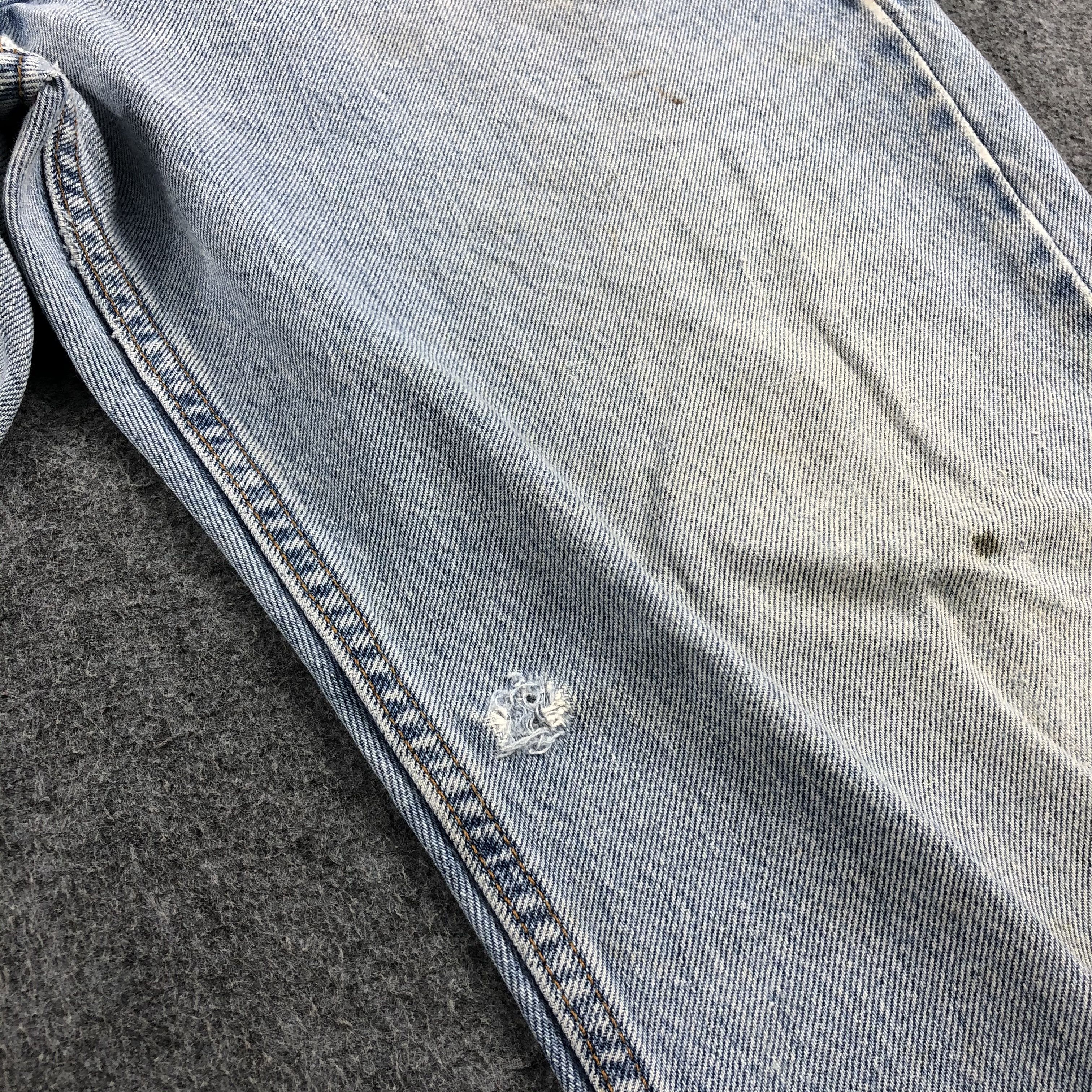 Levi's × Vintage Vintage 90s Light Wash Levis 505 Jeans-JM1287 Size US 36 / EU 52 - 8 Thumbnail