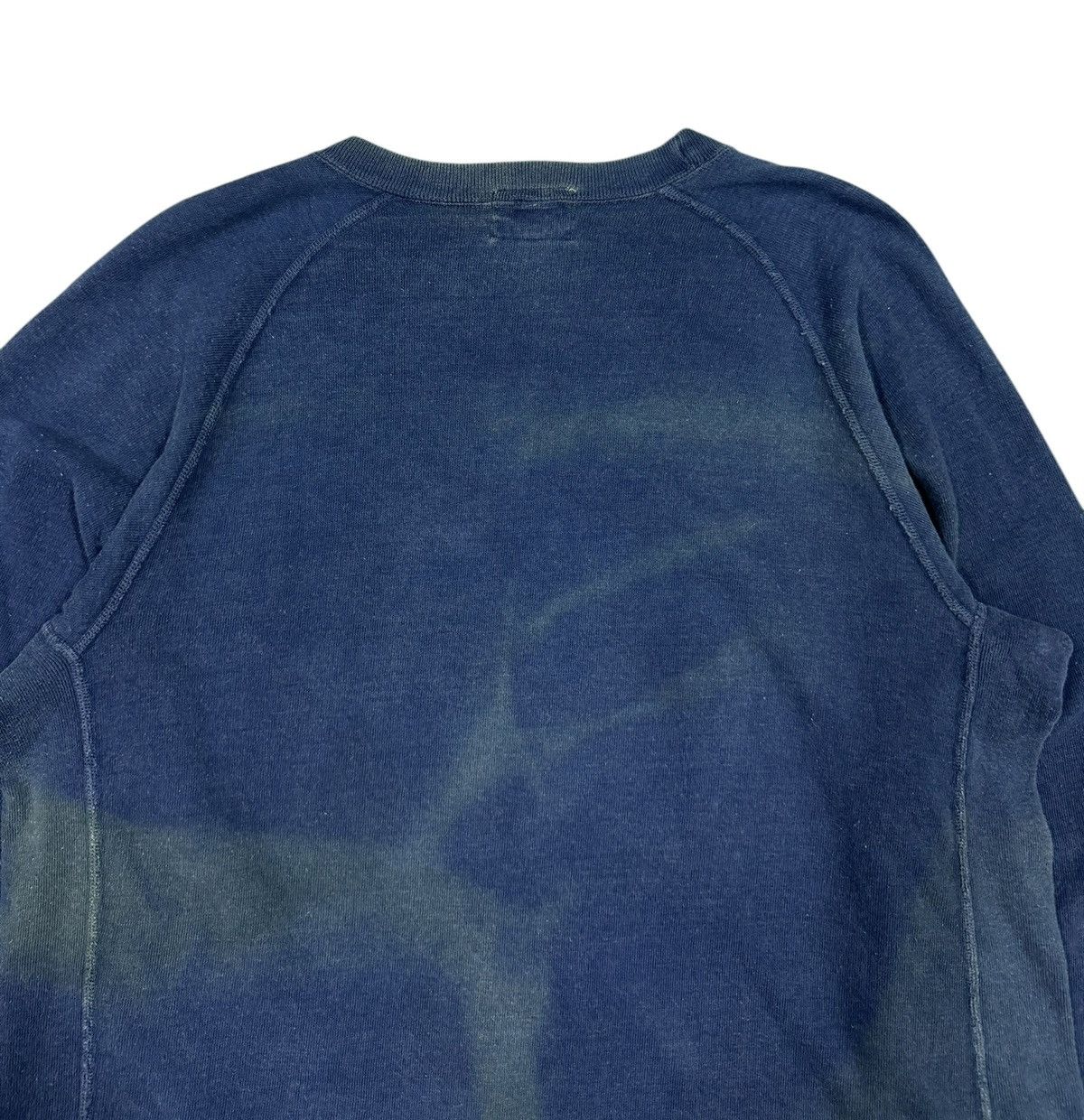Pherrow's Storm Blue Pherrows Bros&Co Indigo Blue Sunfaded Sweatshirt Size US L / EU 52-54 / 3 - 8 Thumbnail