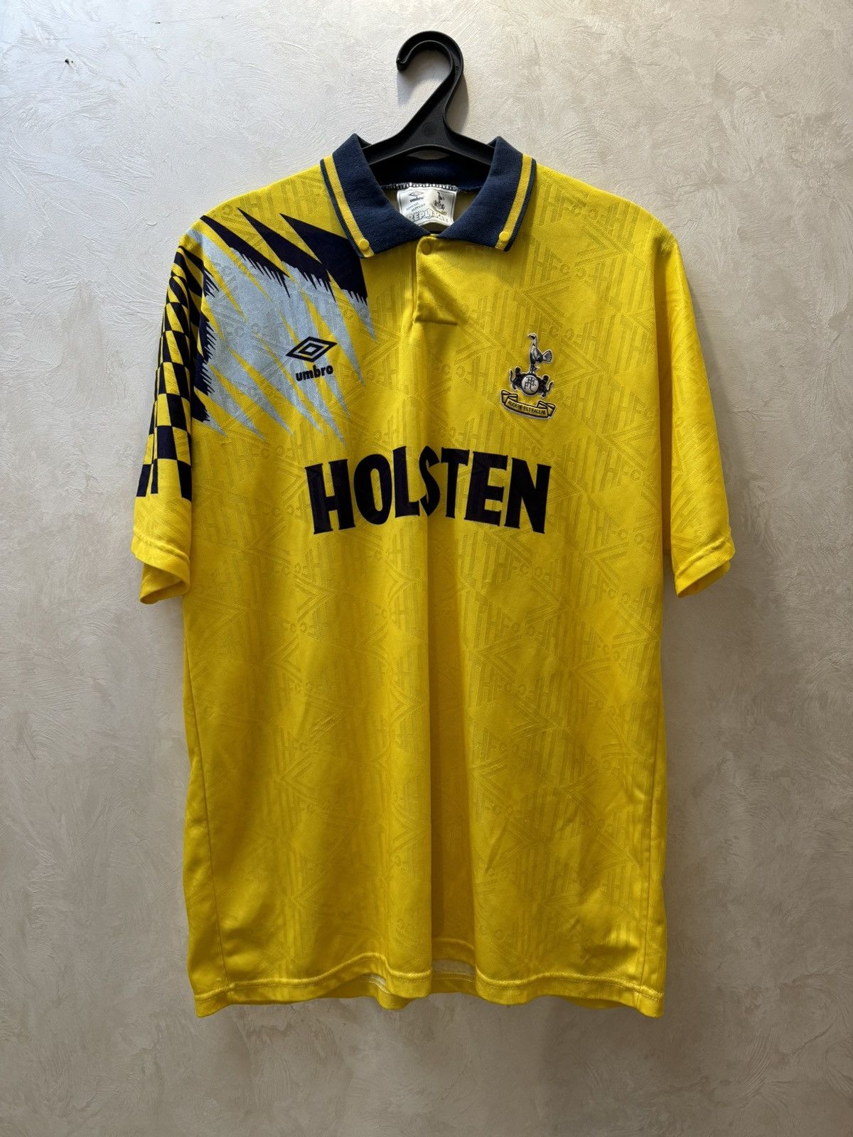 Umbro × Vintage TOTTENHAM HOTSPUR 1991 1995 AWAY SHIRT FOOTBALL SOCCER UMBRO Size US L / EU 52-54 / 3 - 1 Thumbnail