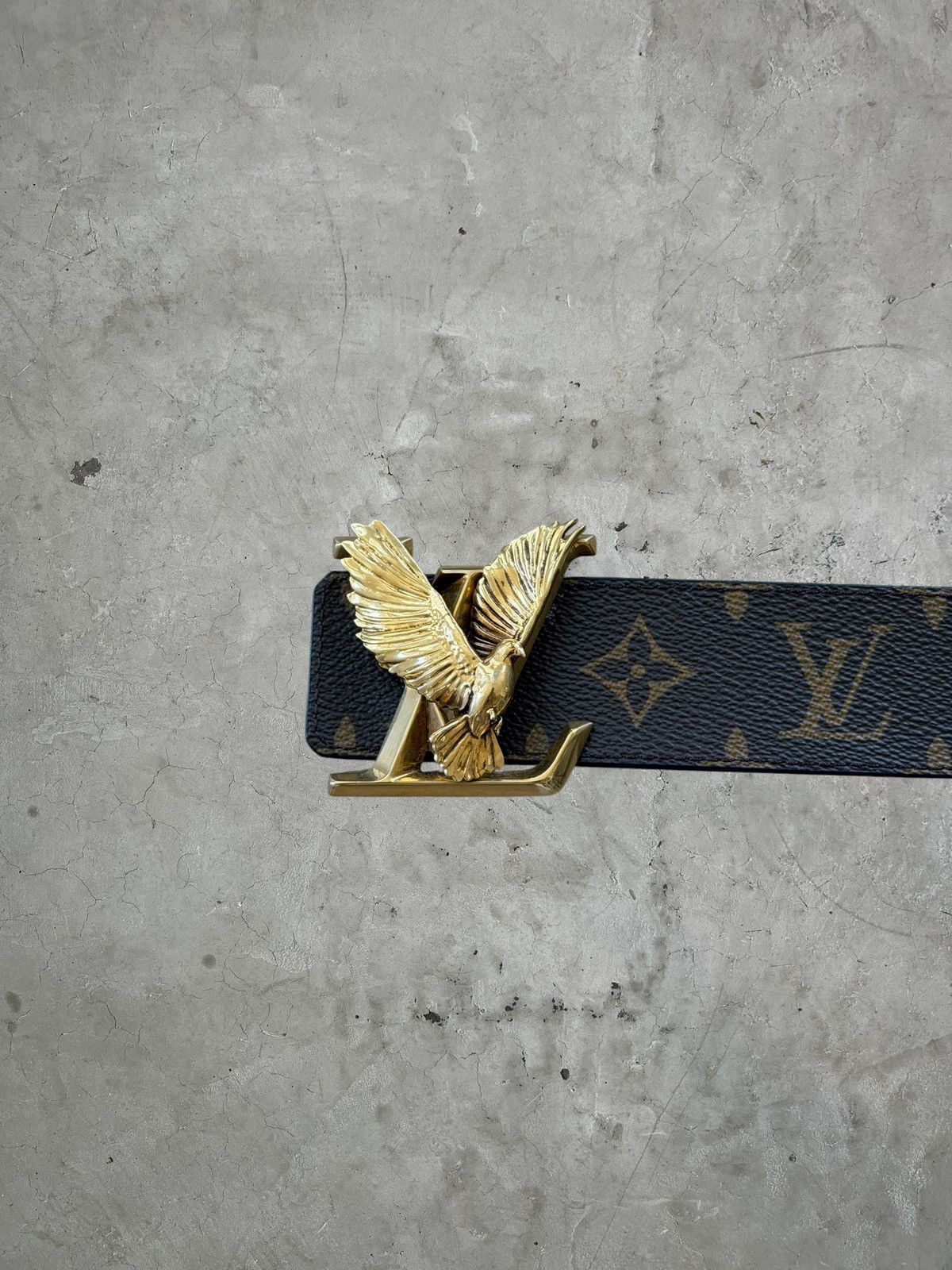 Louis Vuitton Louis Vuitton Virgil Dove Reversible Belt Size 34 - 3 Thumbnail