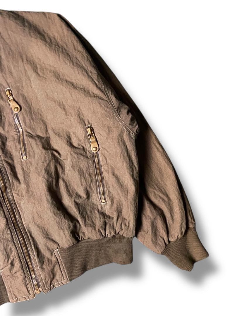 Japanese Brand VOLEX Multi zip Bomber Jacket with Spell Out Backprint (160) Size US L / EU 52-54 / 3 - 2 Thumbnail