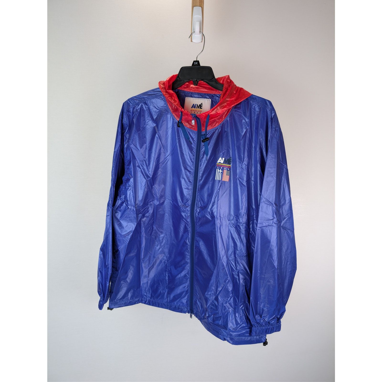 Aime Leon Dore × New Balance o1rshd1 Technohull Anorak 38-GS Offshore Windbreaker in Blue Size US L / EU 52-54 / 3 - 3 Thumbnail