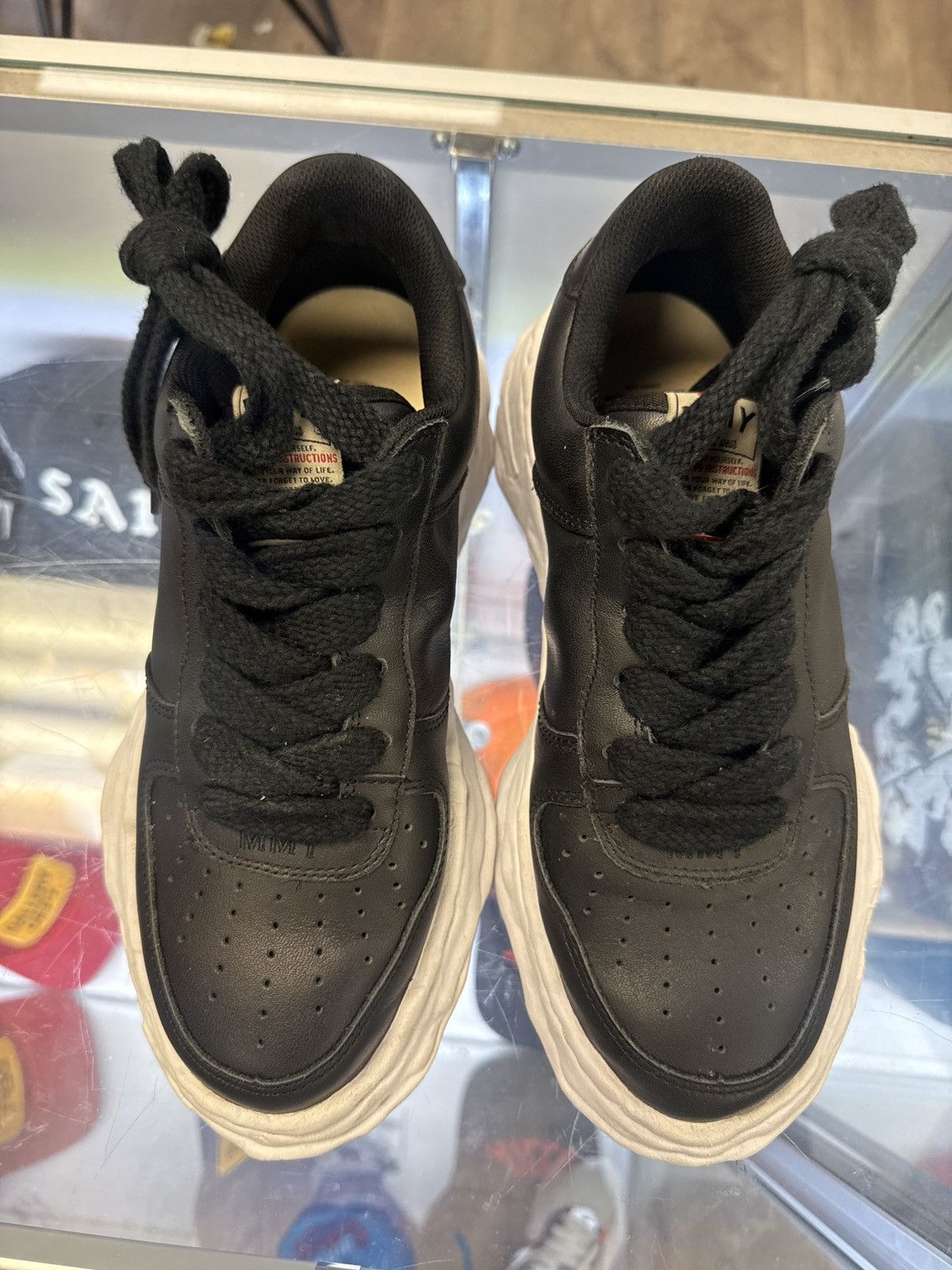 Maison MIHARA YASUHIRO Mmy Wayne low black 41 8 Size US 8 / EU 41 - 5 Thumbnail