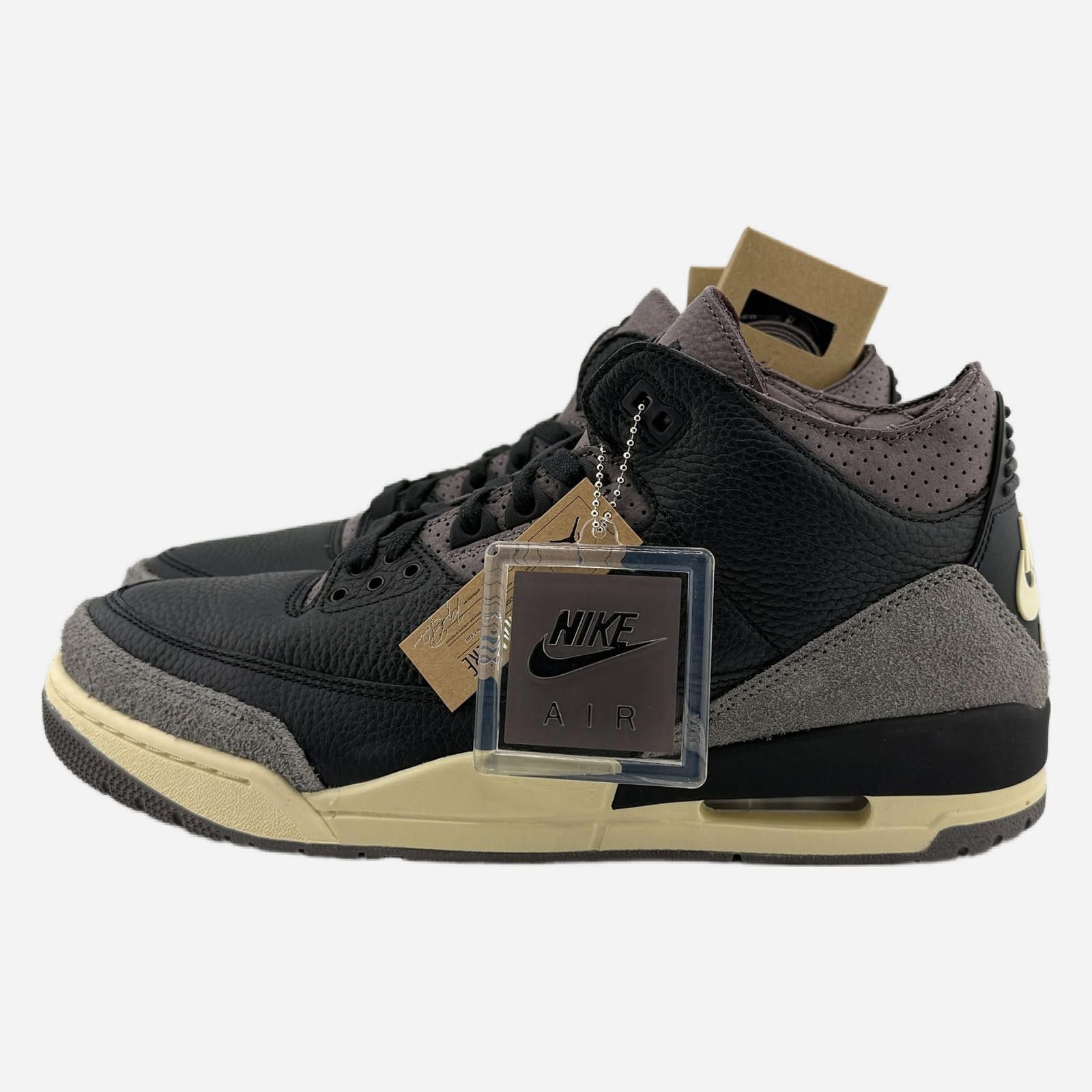 Nike Nike Air Jordan 3 Retro OG SP Black/Flat Pewter 12.5W New Size US 12 / IT 42 - 1 Thumbnail