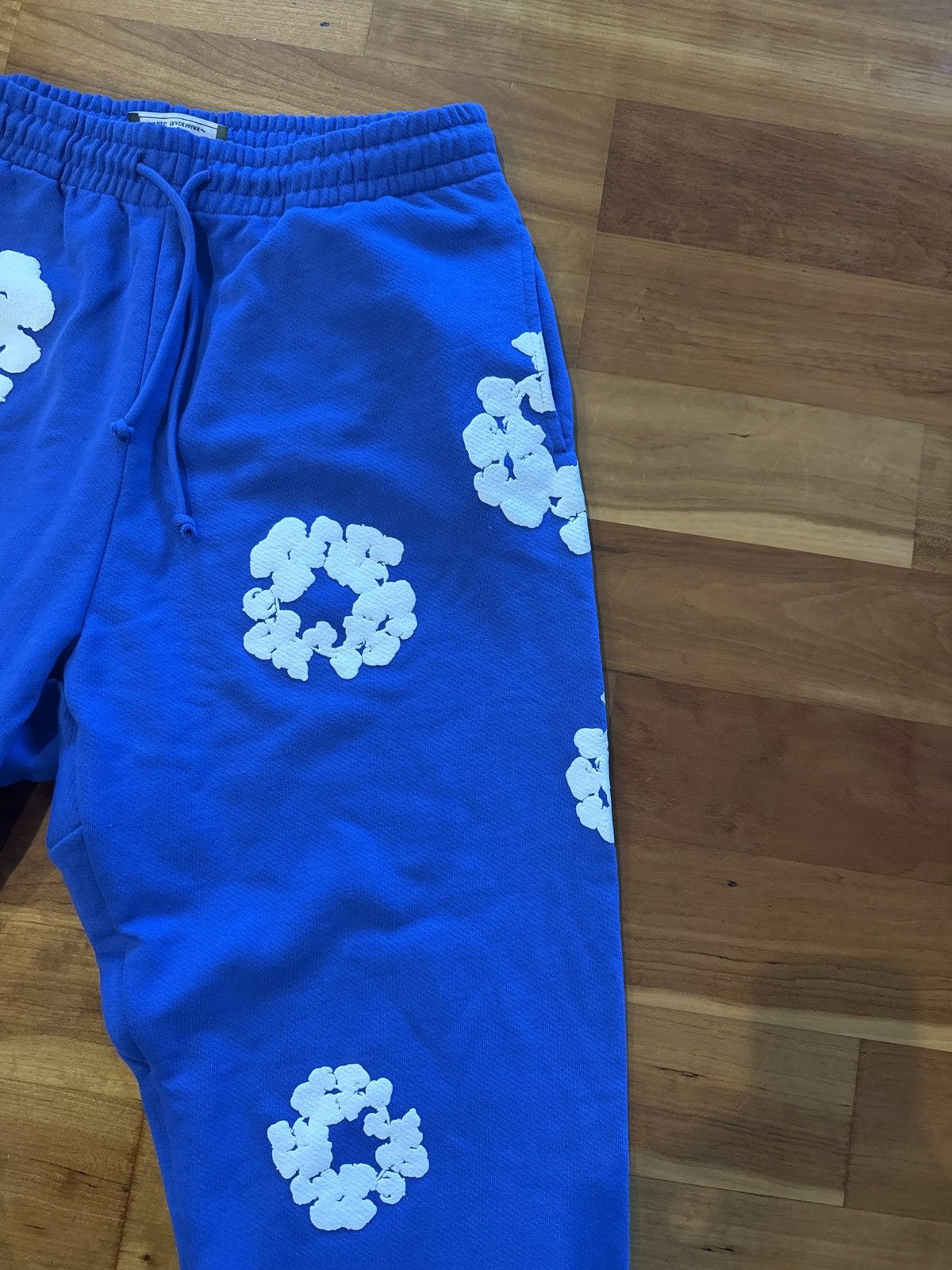 DENIM TEARS Denim Tears Blue Sweatpants Large Size US 31 - 12 Thumbnail