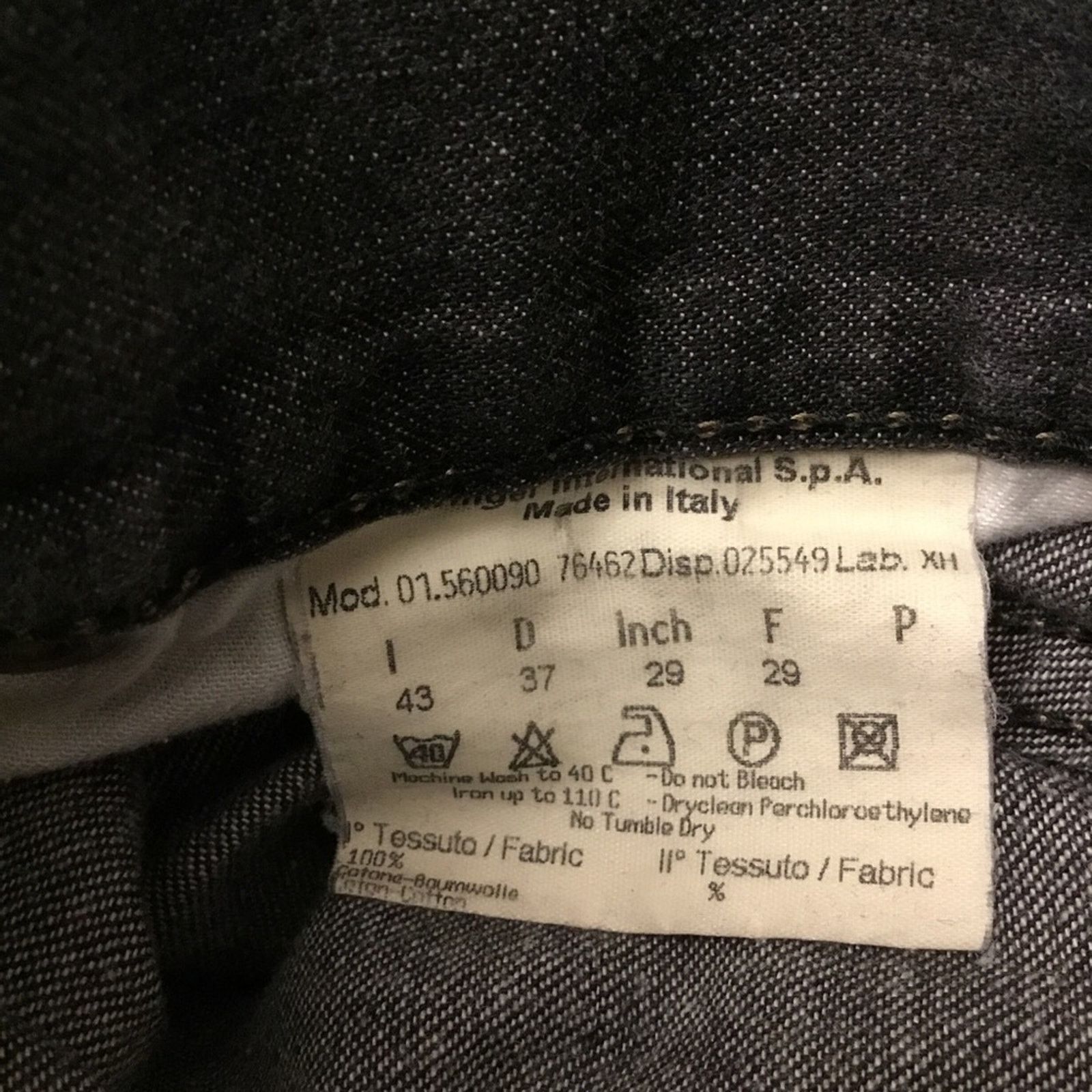 Fendi Fendi Roma Amor Classic Blue Denim Jeans Size 29" - 6 Thumbnail