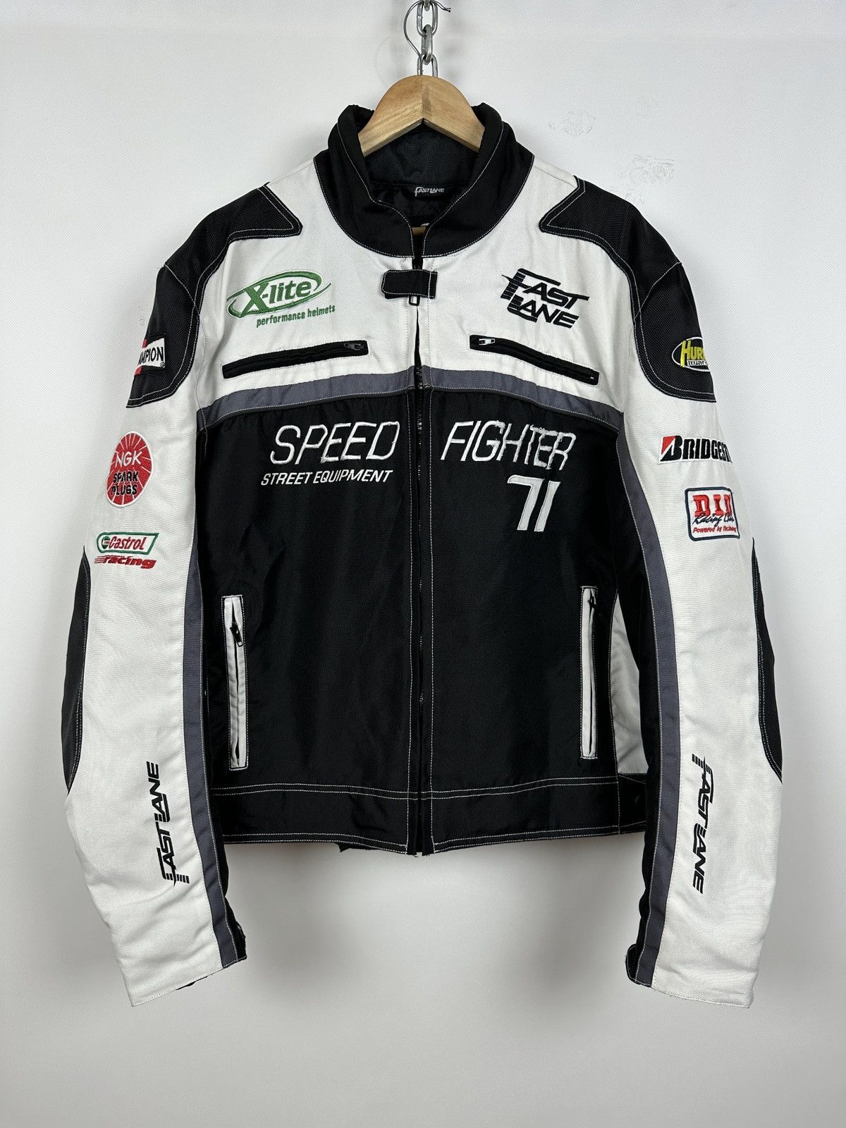 Formula 1 Vintage Speed Fighter Fast Lane Racing NASCAR Jacket Size US XL / EU 56 / 4 - 5 Thumbnail