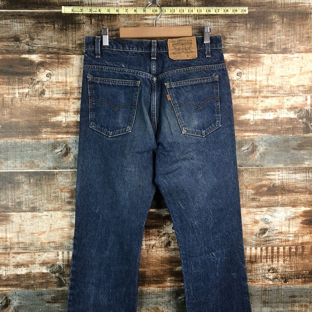 Levi's DL 80' Levis orange tag vintage Denim jeans Pants #A2575 Size US 31 - 15 Thumbnail