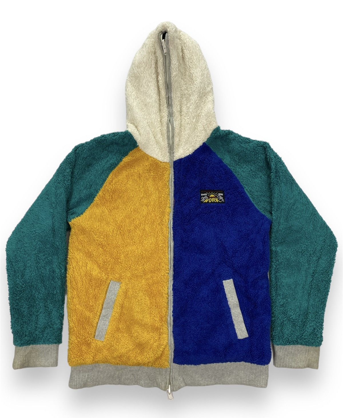 Japanese Brand Laundry Reversible Full Zip Hooded Jacket Size US XS / EU 42 / 0 - 1 Thumbnail