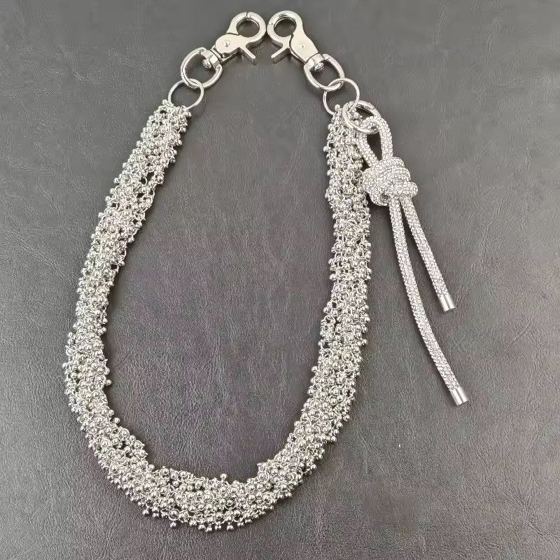Other Rhinestone Punk Gothic Pendant Pants Hip Hop Chain Size ONE SIZE - 8 Thumbnail