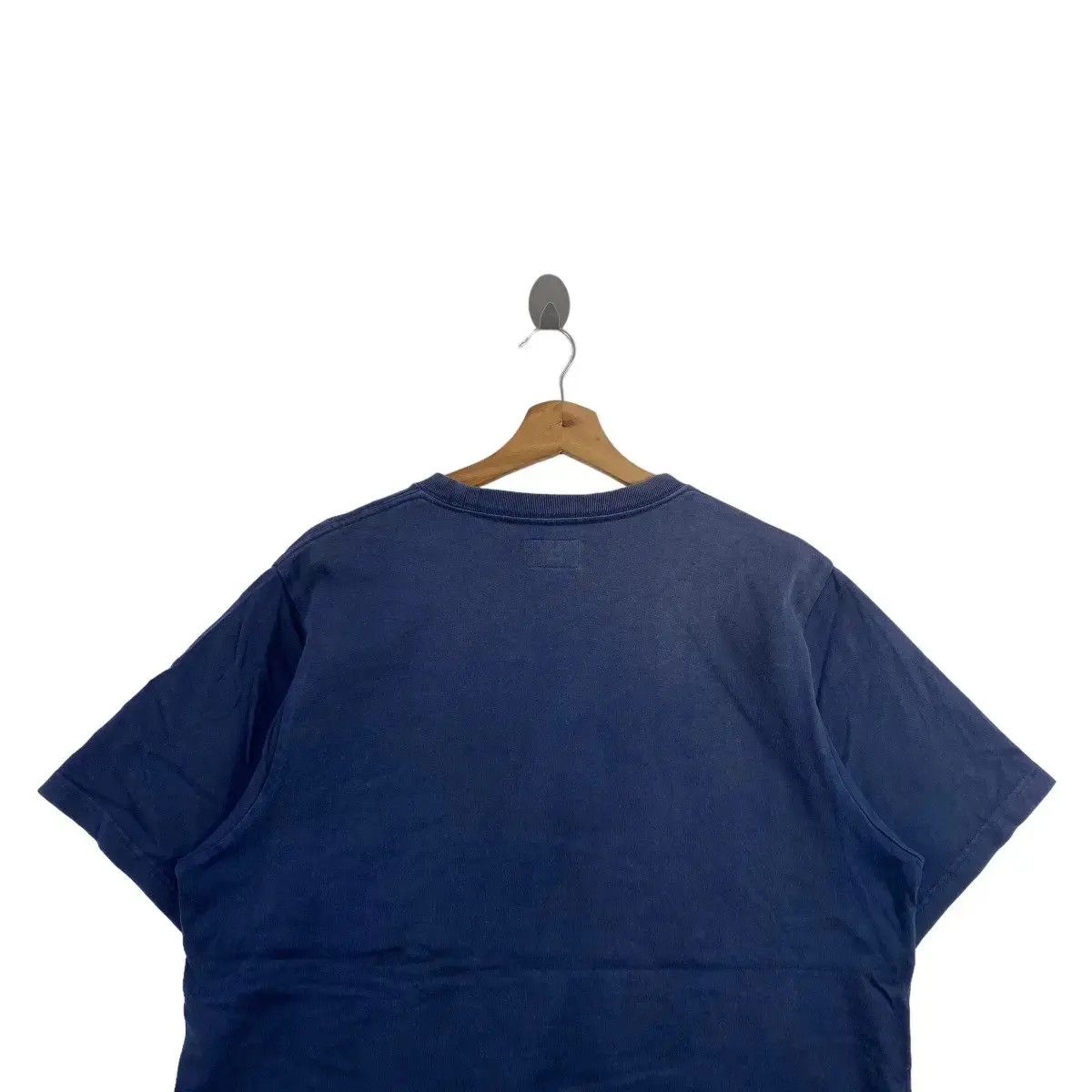Beams Plus Vintage BEAMS PLUS Natural Dye Plain Pocket Tee Shirt Top Size US L / EU 52-54 / 3 - 2 Thumbnail