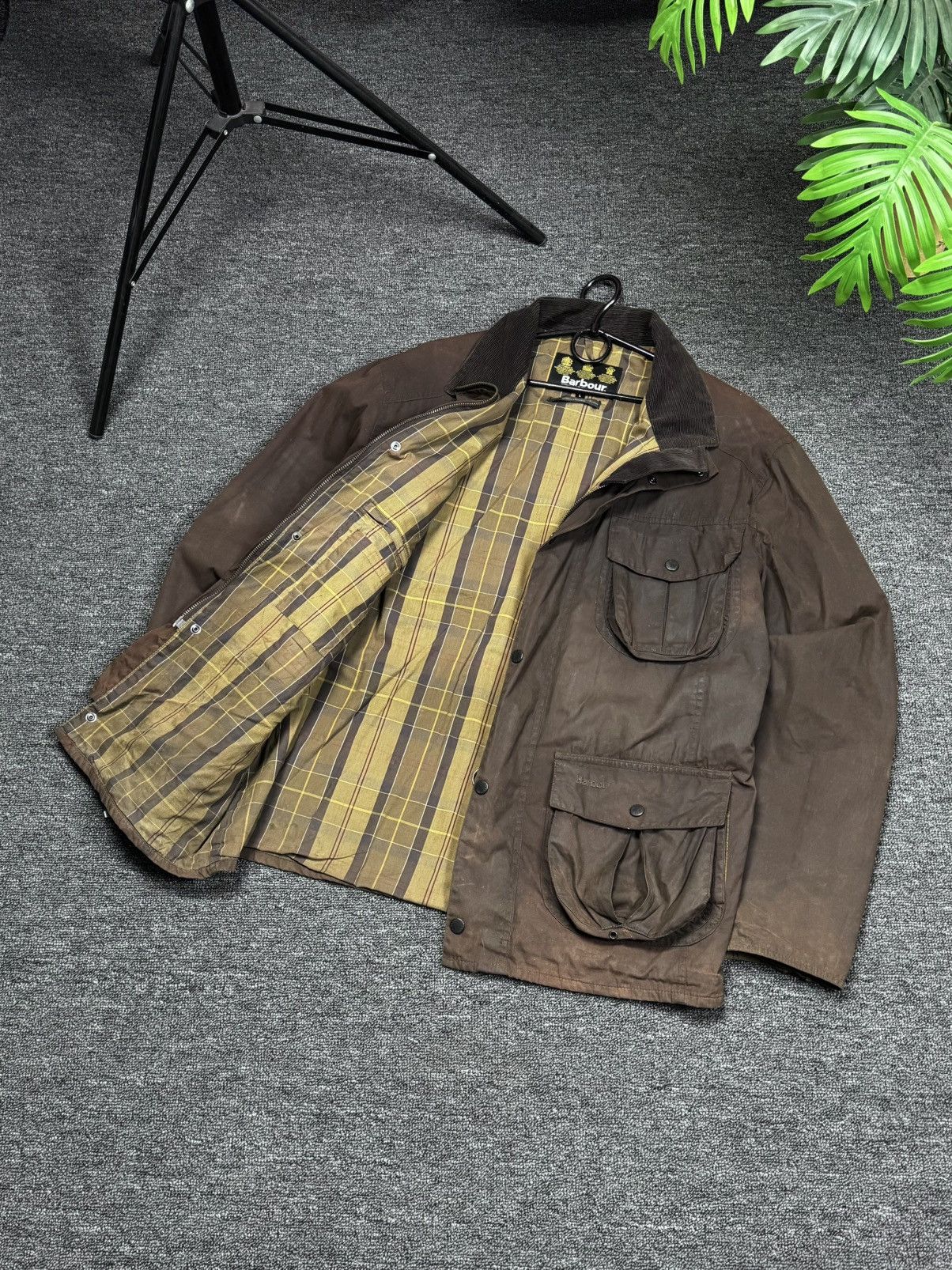 Barbour BARBOUR JACKET VINTAGE A94 FLYWEIGHT WAX UTILITY LARGE Size US L / EU 52-54 / 3 - 1 Thumbnail