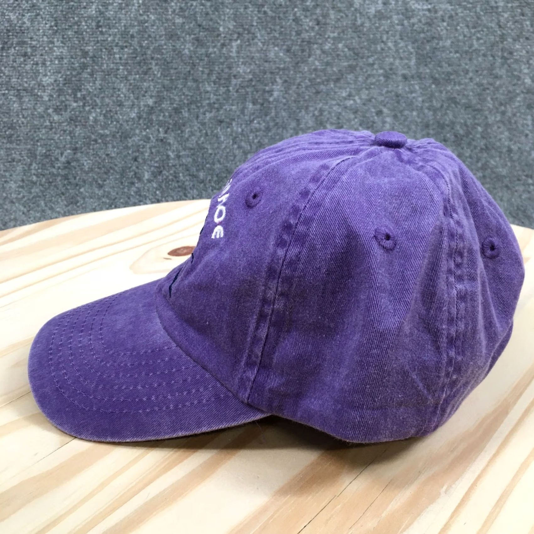 Logo 7 Fahrenheit Lake Tahoe Baseball Hat Womens Purple OS Adjustable Embroidered Logo Size ONE SIZE - 5 Thumbnail