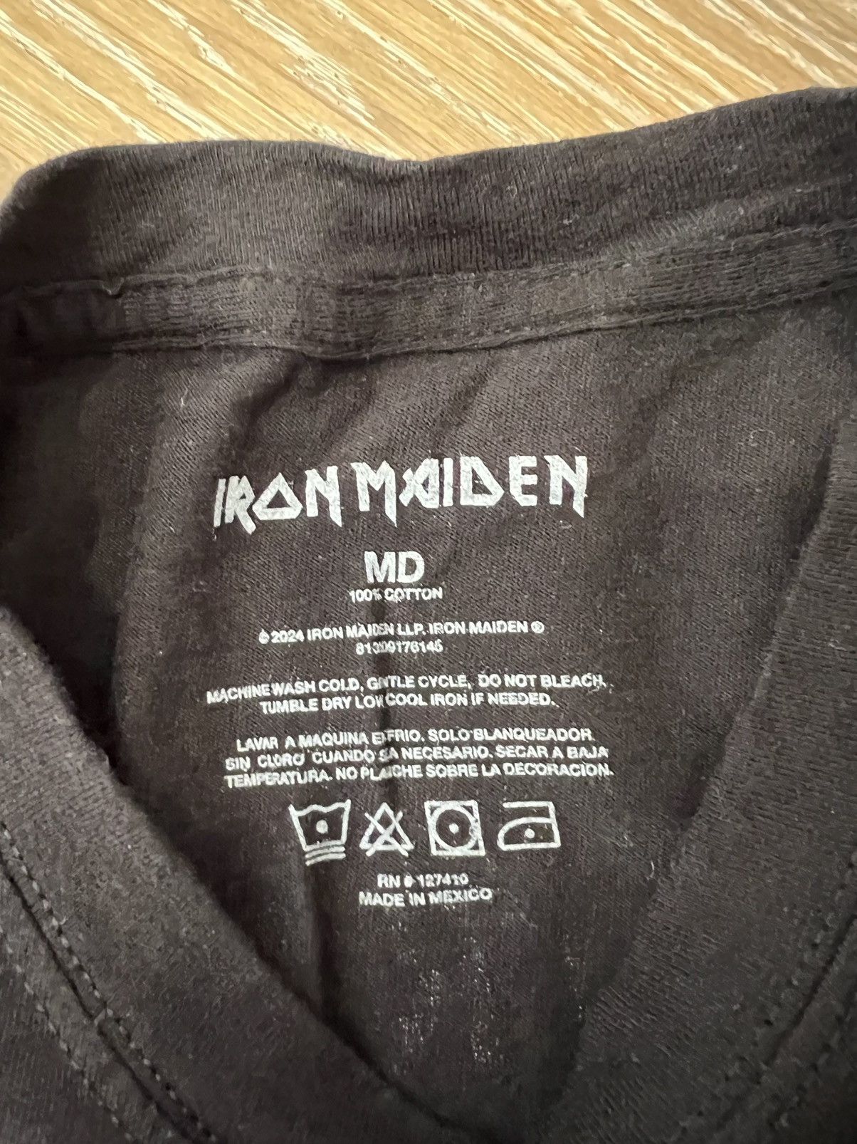 Band Tees Iron maiden the future past world tour 2024 tee Size M / US 6-8 / IT 42-44 - 3 Thumbnail