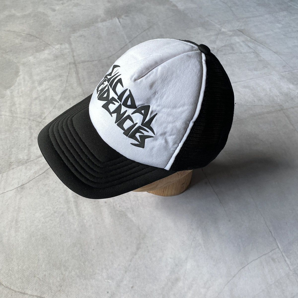Band Tees × Vintage Vintage SUICIDAL TENDENCIES 90s Big Logo Rare Cap Hat 80s Size ONE SIZE - 3 Thumbnail