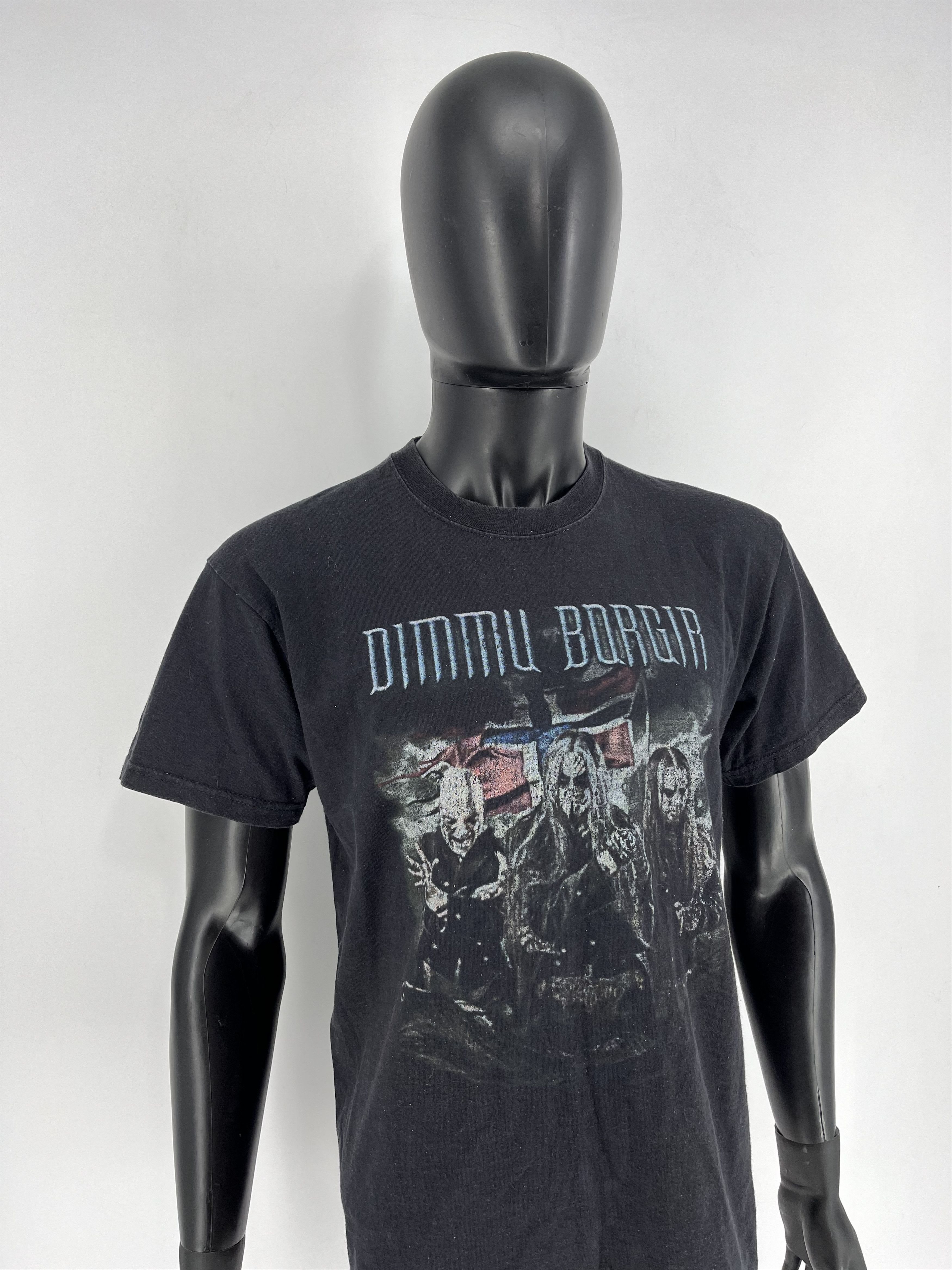 Band Tees × Vintage Vintage Y2K Dimmu Borgir Mankind’s Guilt Dark Band Tshirt Size US L / EU 52-54 / 3 - 3 Thumbnail