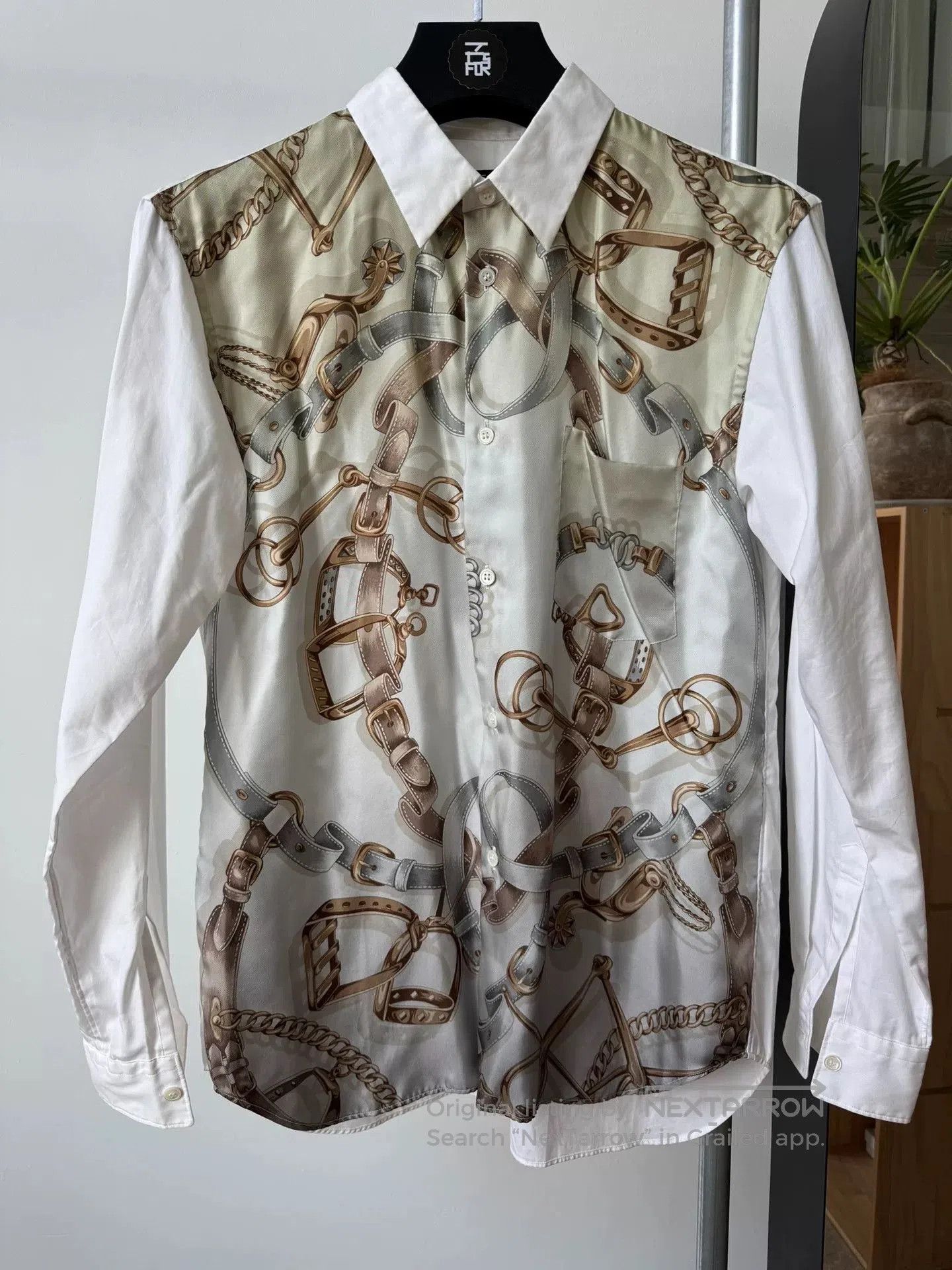 Comme des Garcons Homme Deux COMME DES GARCONS HOMME DEUX Silk Shirt. Size US M / EU 48-50 / 2 - 1 Thumbnail