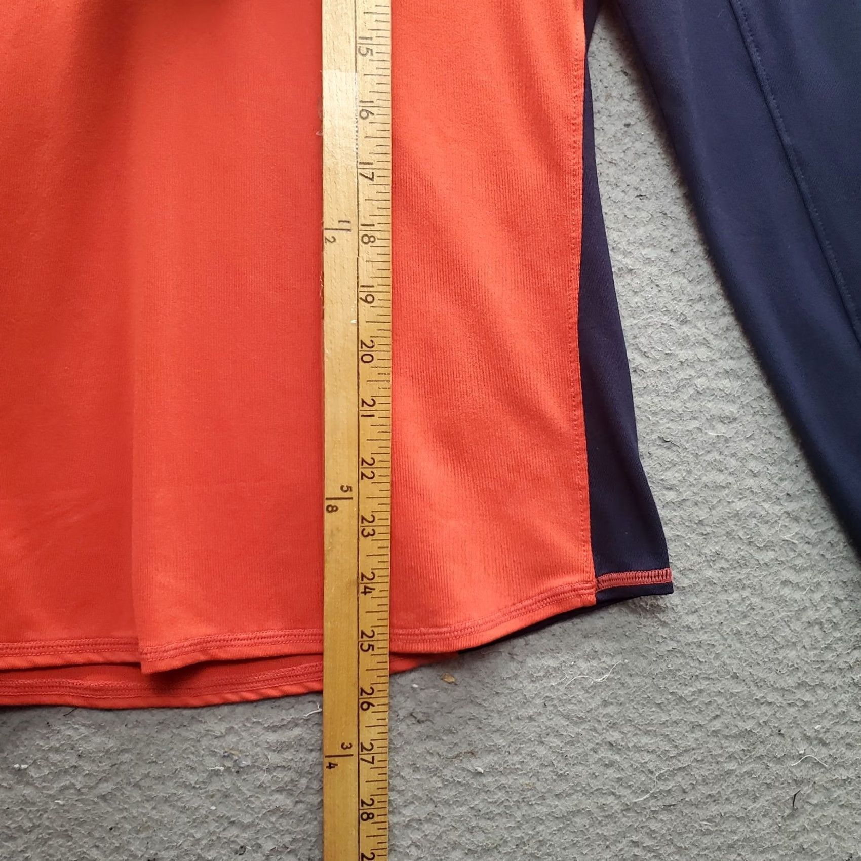 Athleta Athleta Women Size M Multicolor Slim Stretch Long Sleeve Half Zip Top Shirt Size M / US 6-8 / IT 42-44 - 8 Thumbnail