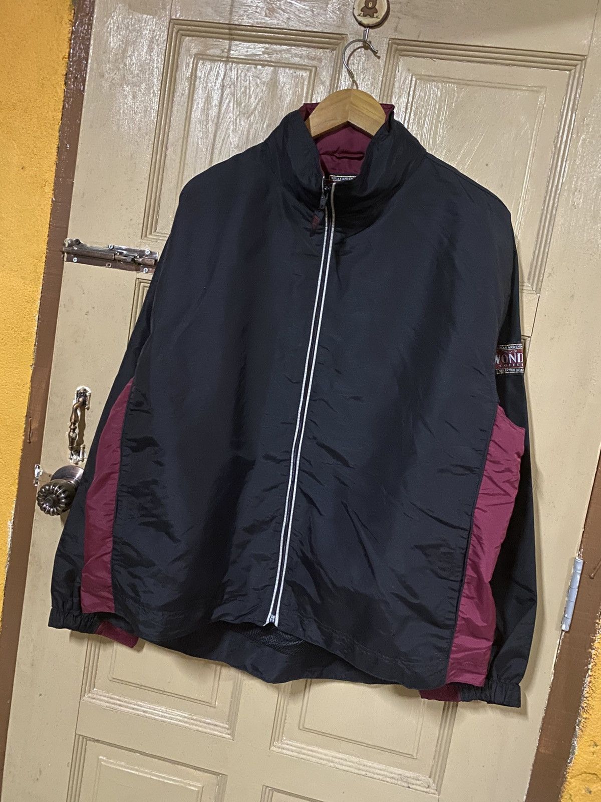 Vintage Vintage Wonda Coffee Promotional Windbreaker Jacket Size US XL / EU 56 / 4 - 2 Thumbnail