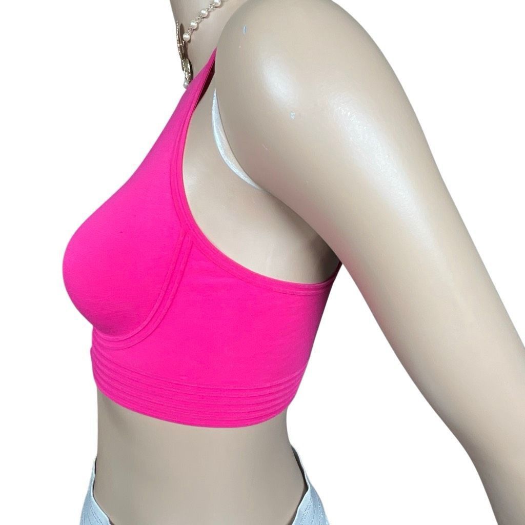 Wolford NWT Wolford Alita Sports Bra Fuchsia Pink 80D 36D Size M / US 6-8 / IT 42-44 - 6 Thumbnail